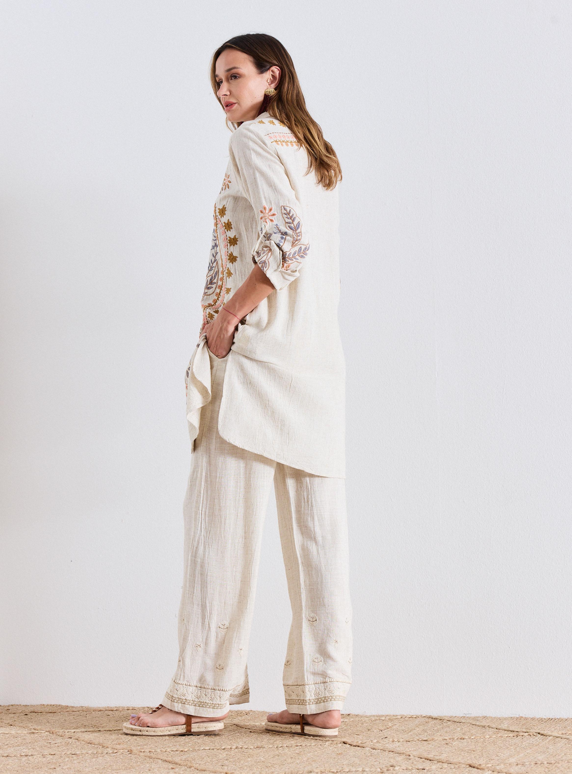 Pantalón Bordado en Basta-5