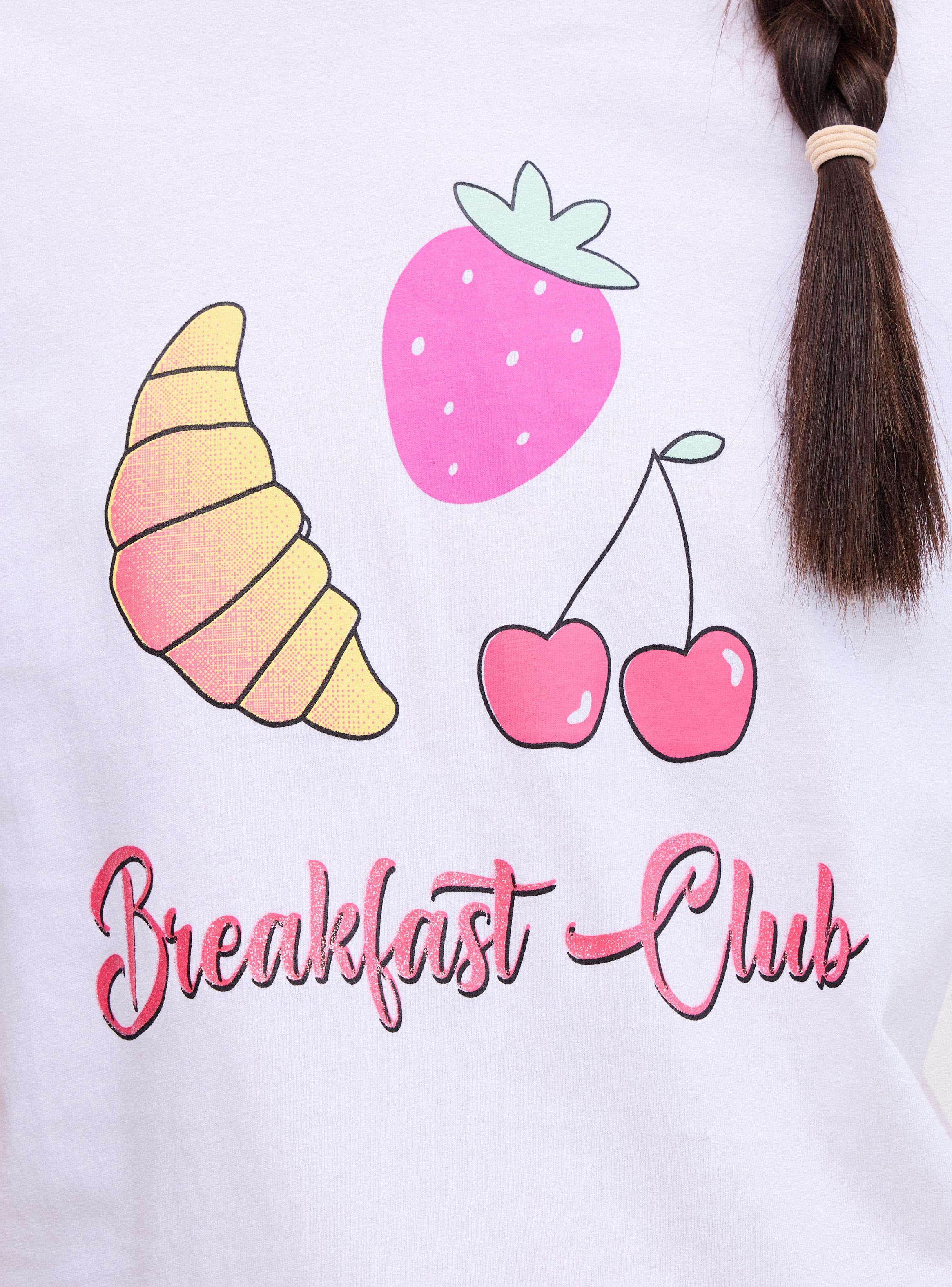 Polera Pijama Estampado con Glitter Ármalo-2