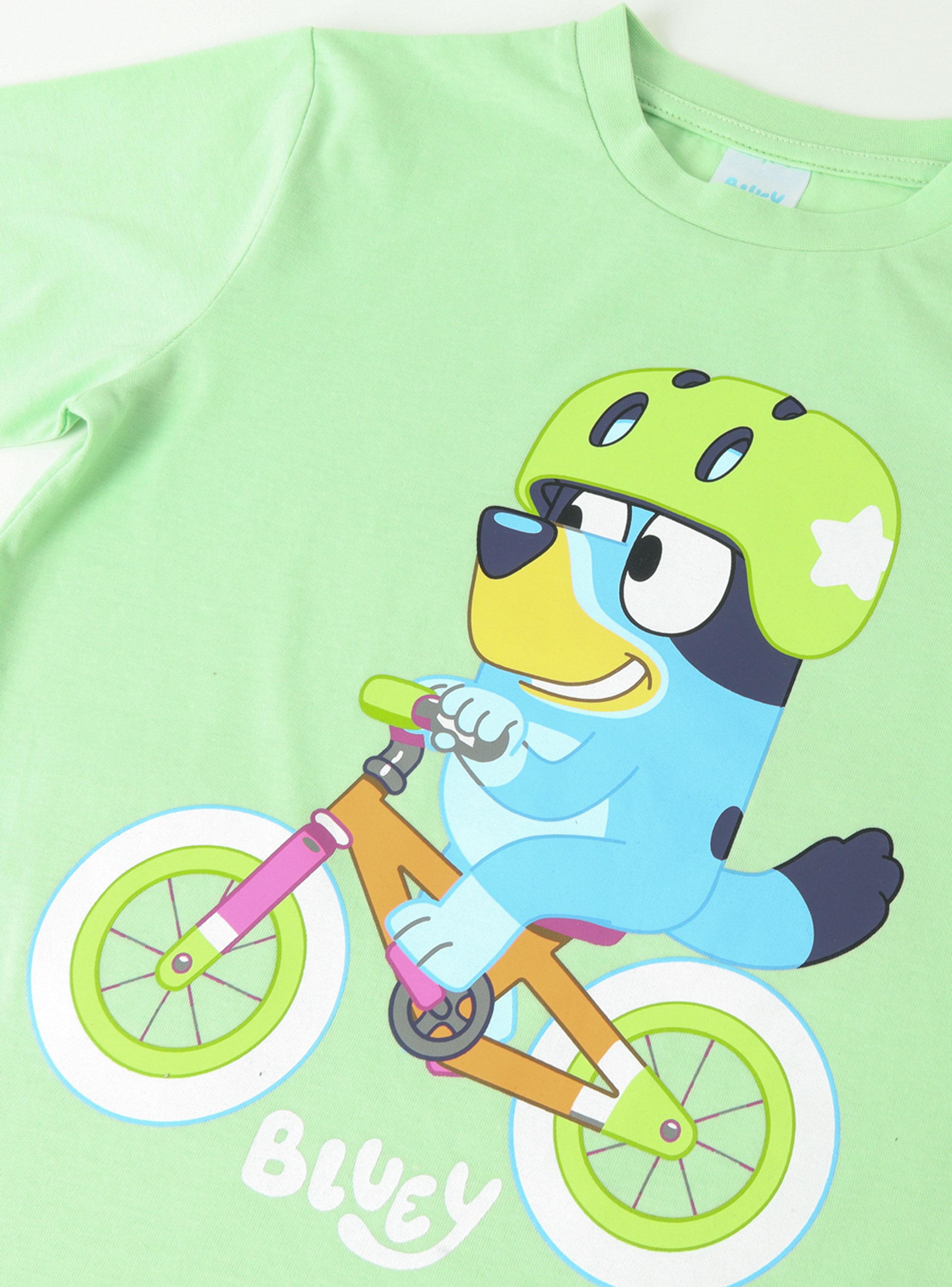 Pijama Estampado Bicicleta Bluey-2