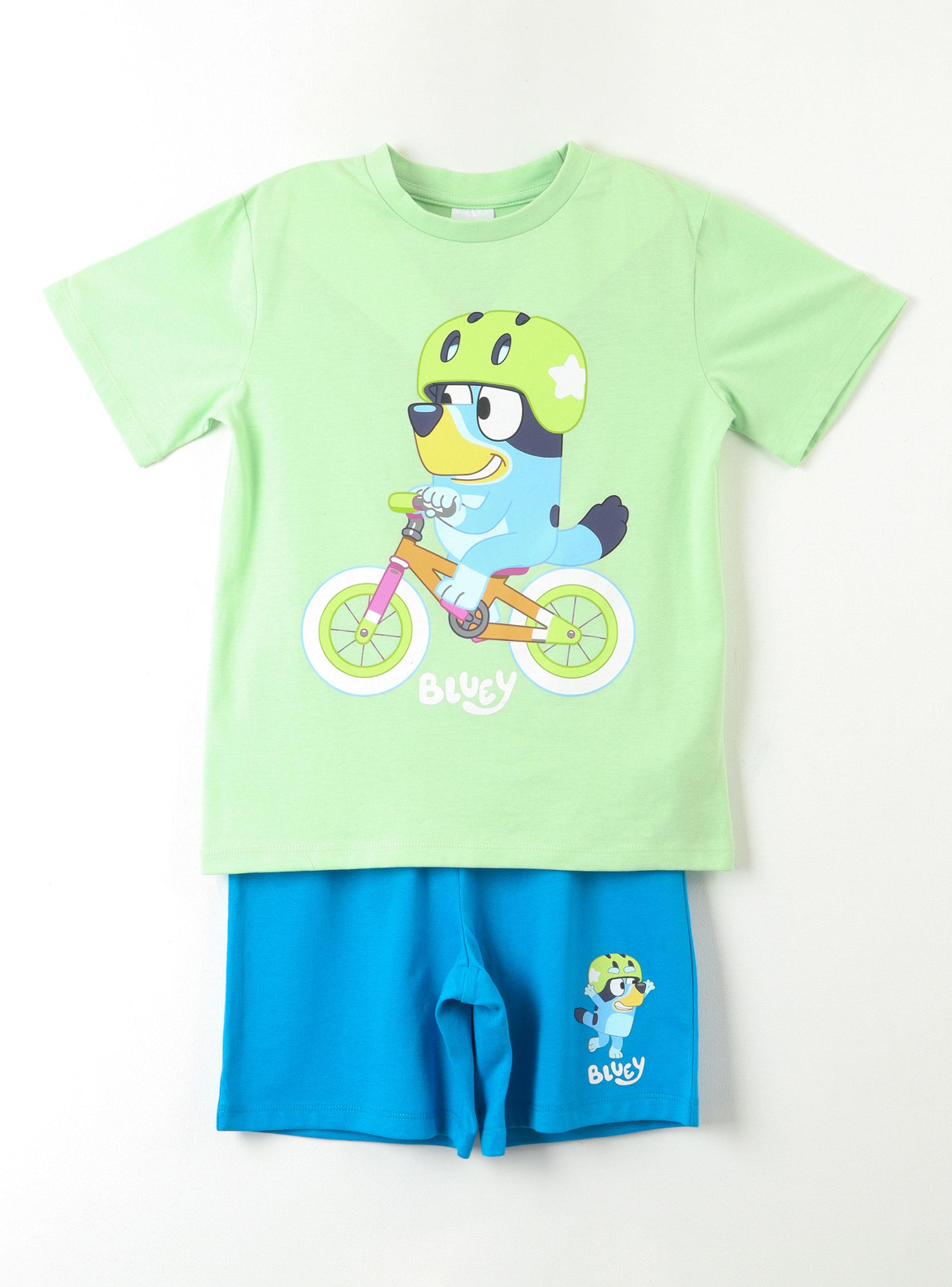 Pijama Estampado Bicicleta Bluey-0