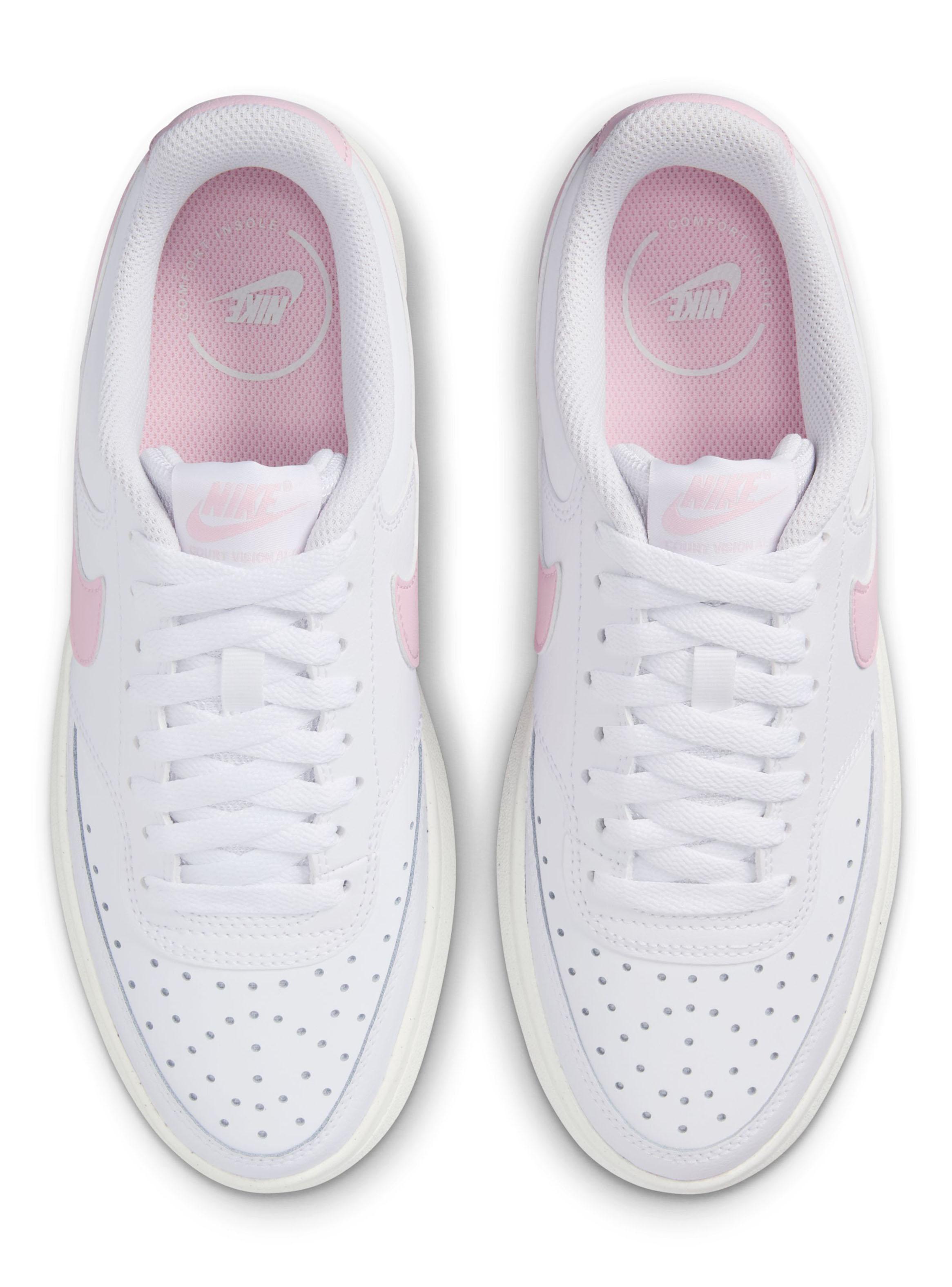 Zapatilla Urbana Logo Color  Court Vision Alta Mujer-4