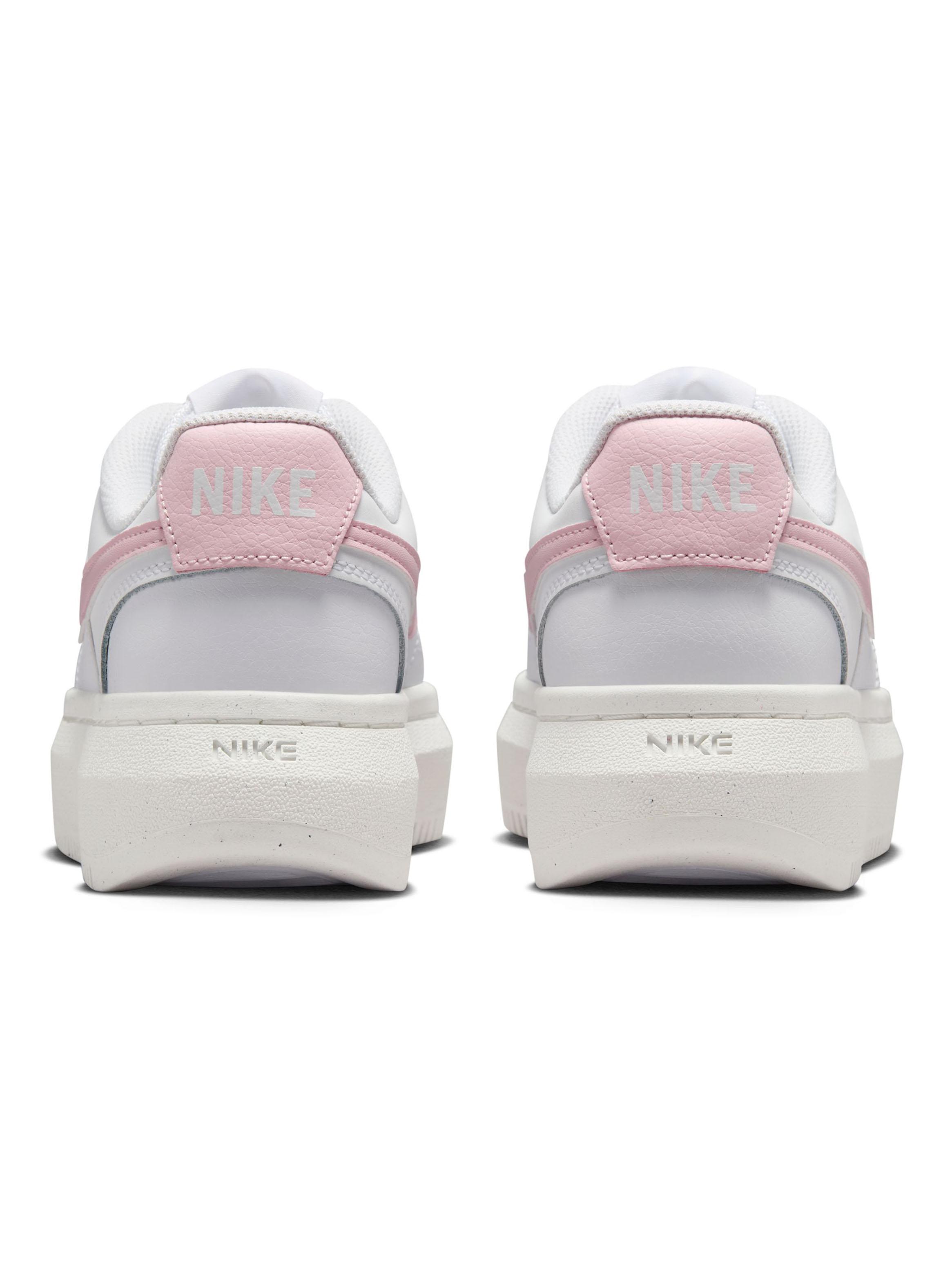 Zapatilla Urbana Logo Color  Court Vision Alta Mujer-3