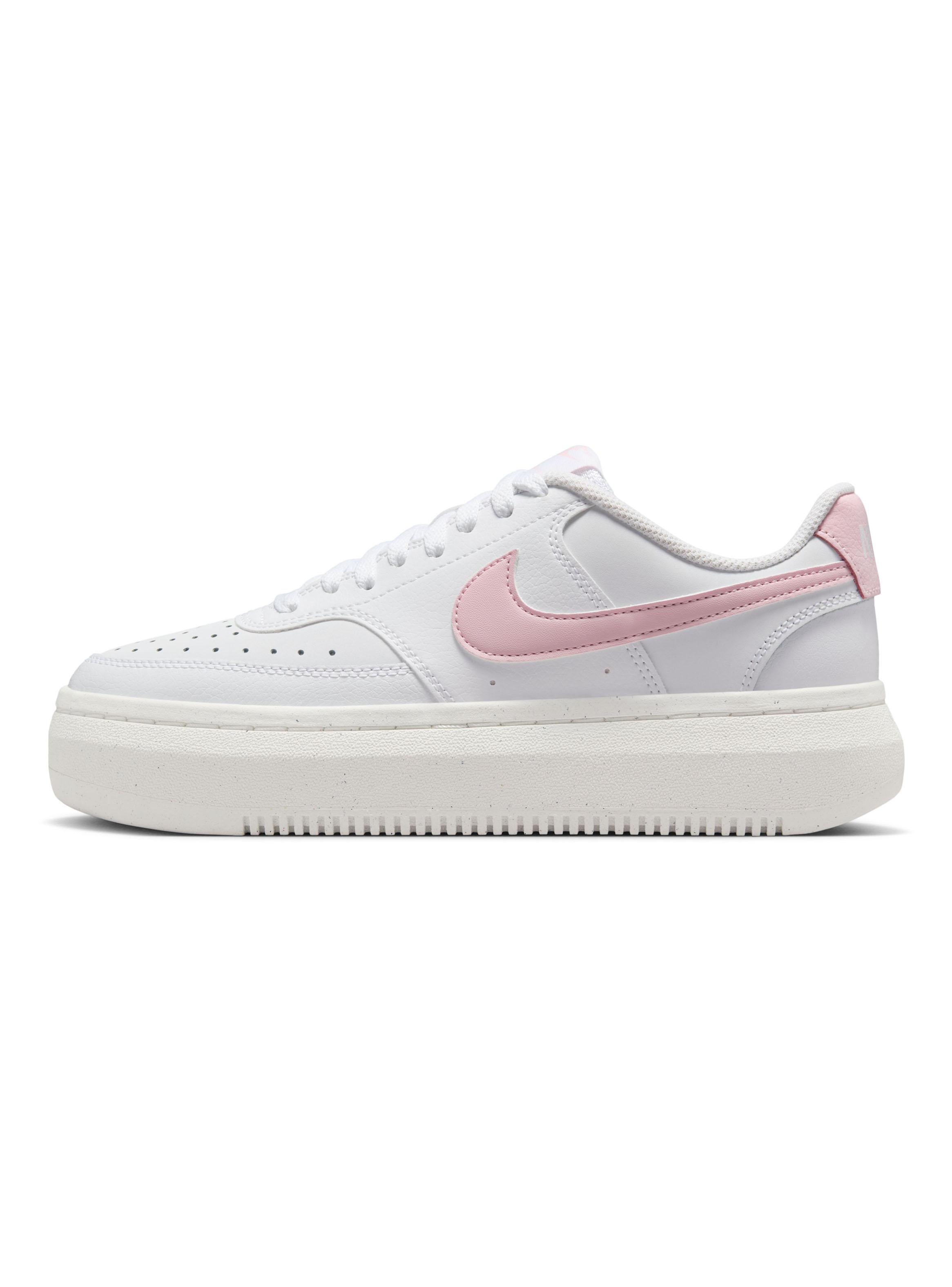 Zapatilla Urbana Logo Color  Court Vision Alta Mujer-2