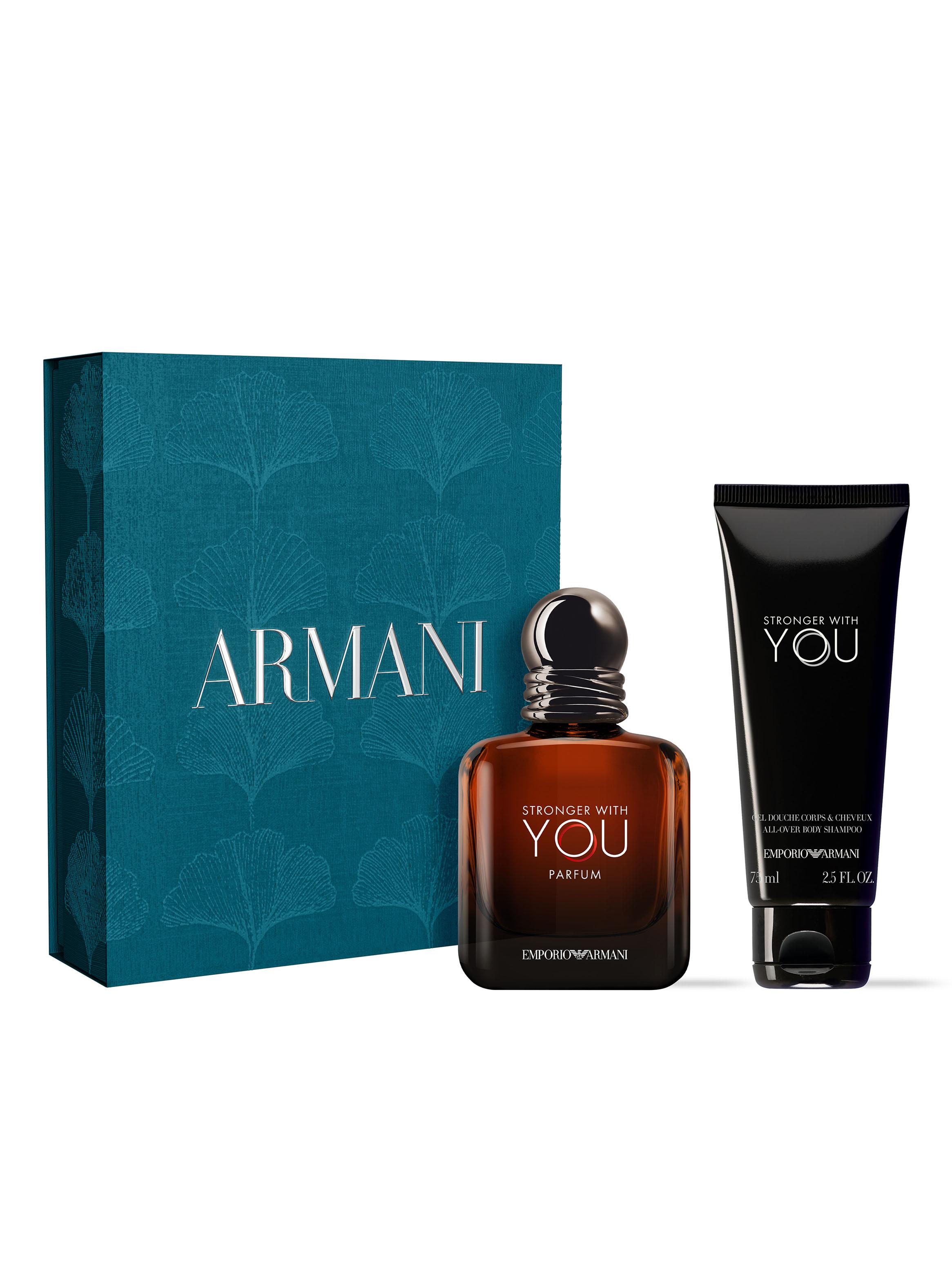Set Perfume Stronger With You Parfum Hombre 50ml + Gel de Ducha 75ml Giorgio Armani-1