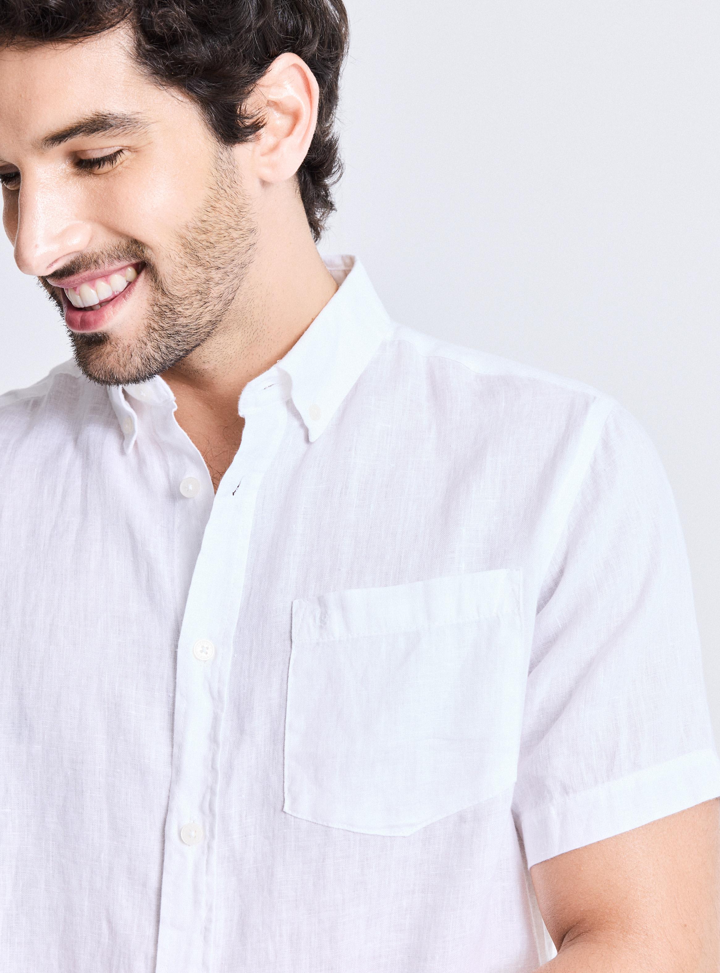 Camisa Manga Corta Lino-2