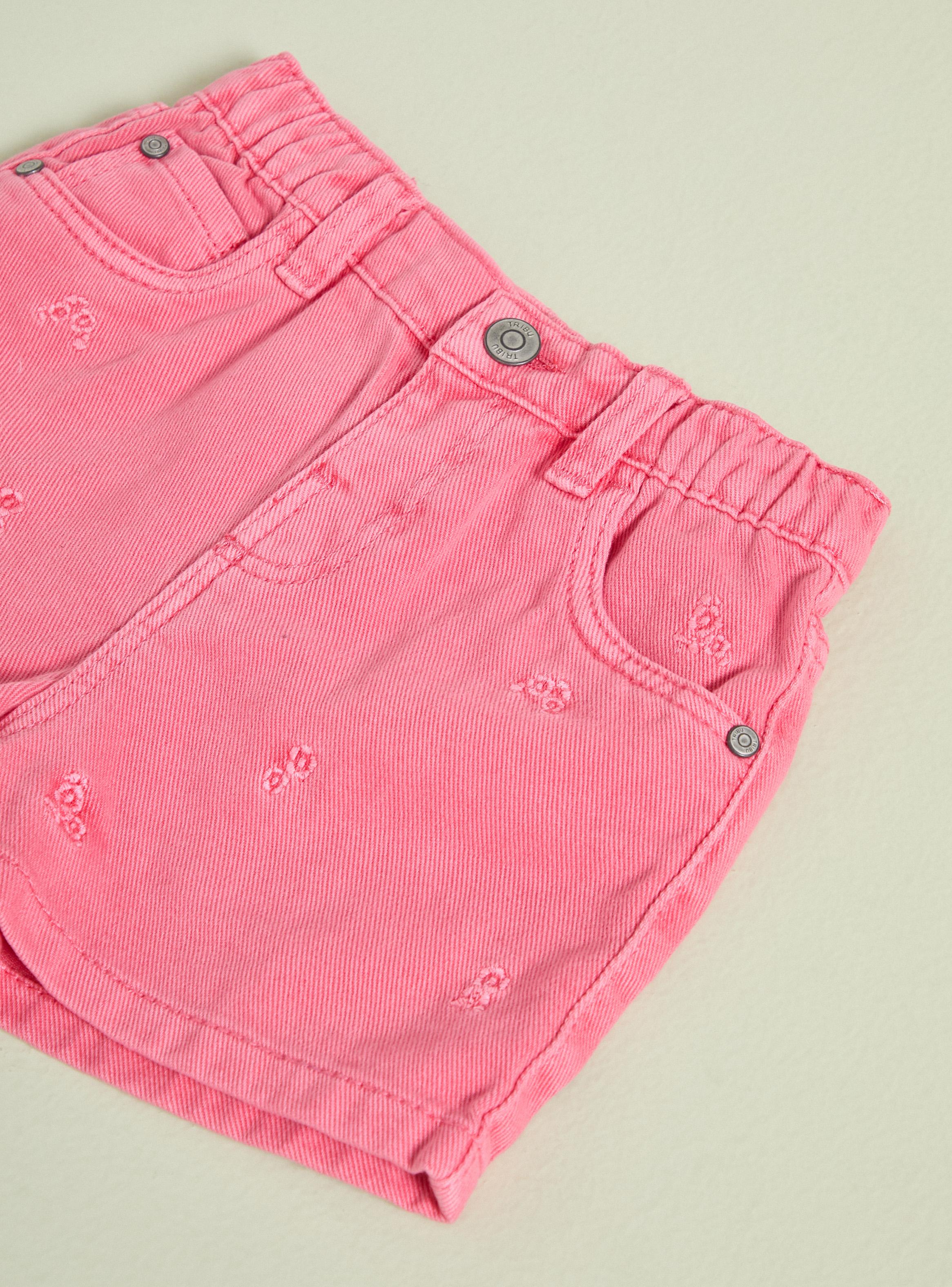 Short Color con Mini Bordados Flores-2