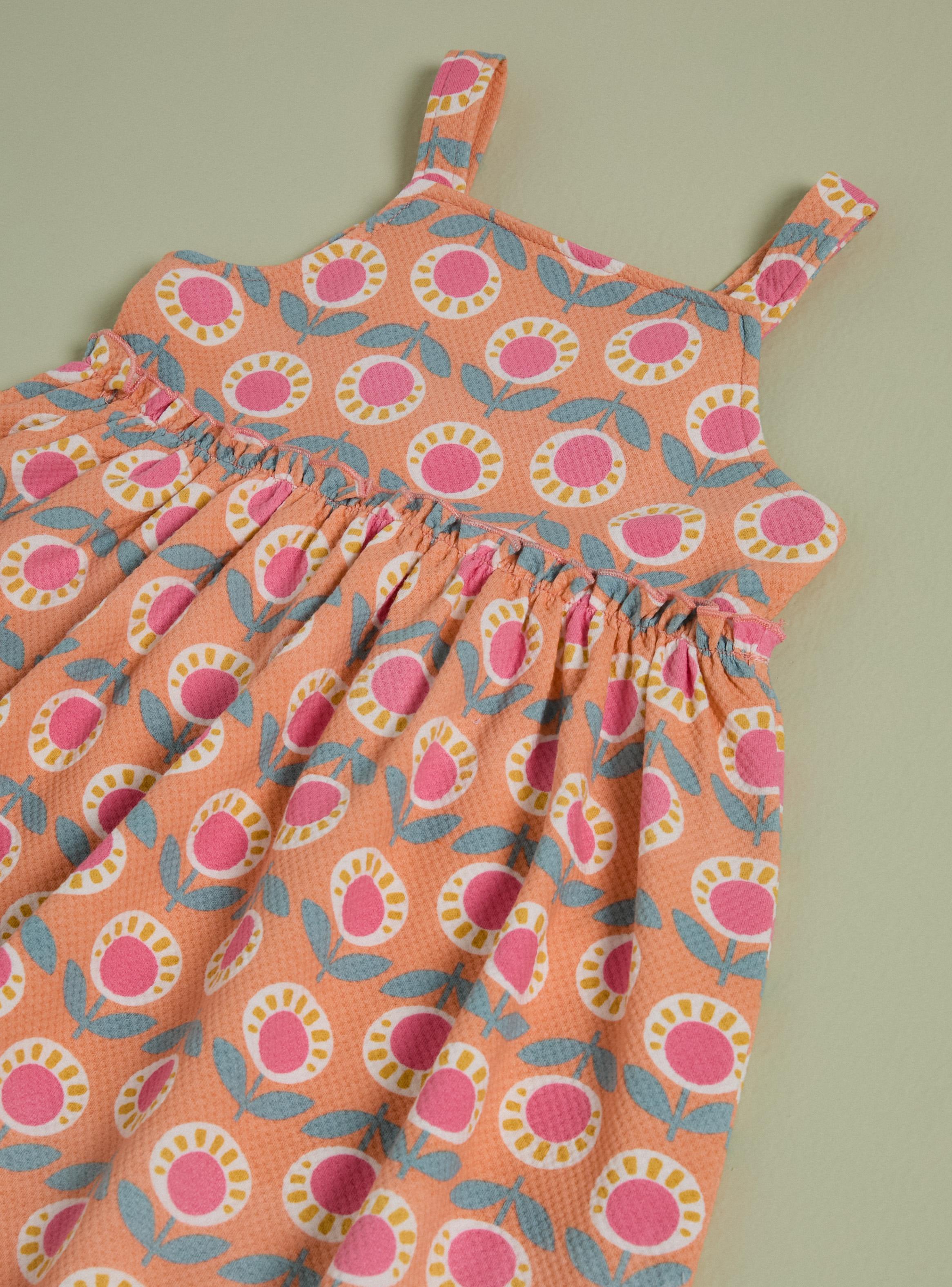 Vestido Estampado Primaveral Niña-2