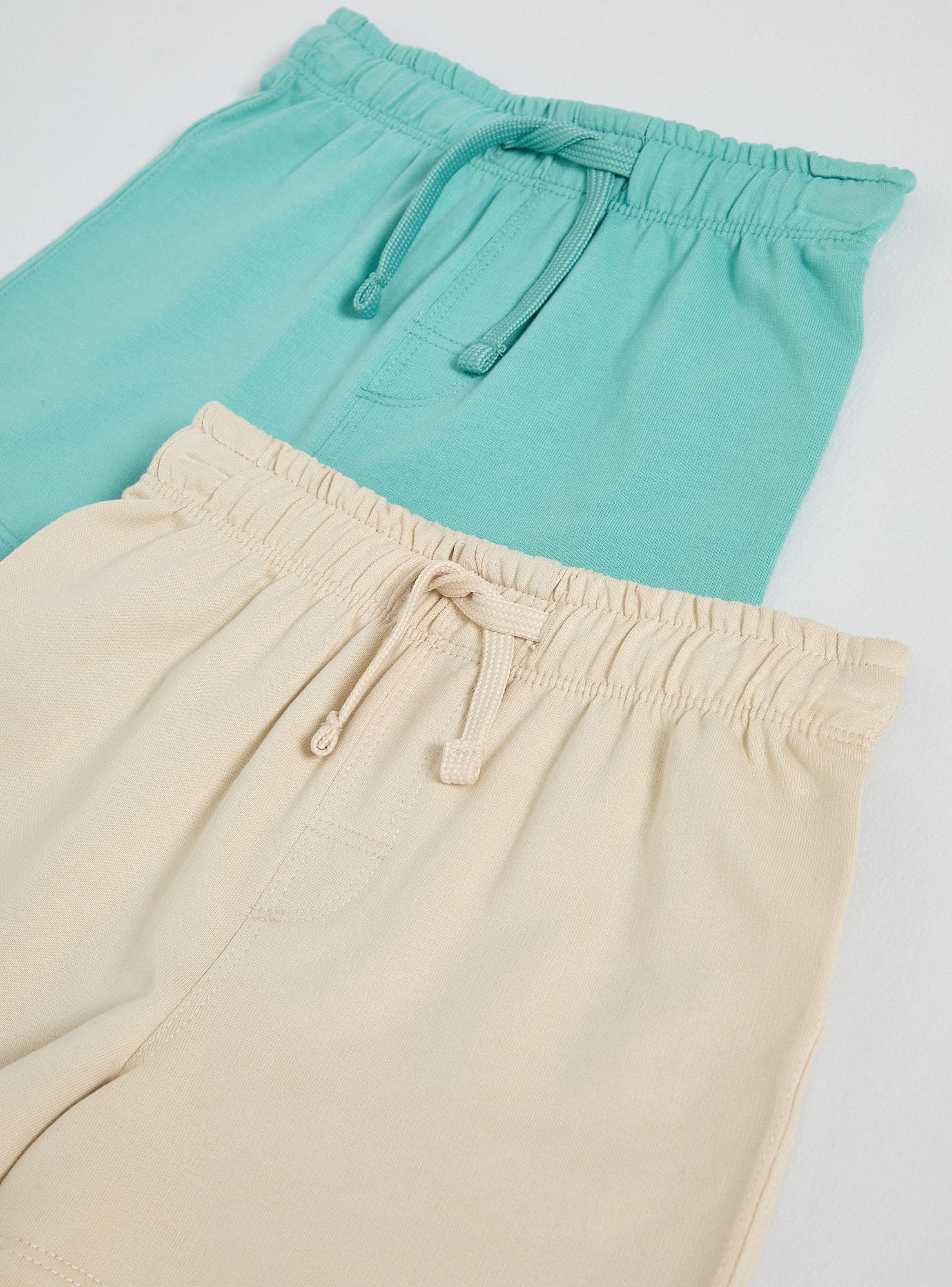 Short Bipack de Colores Lisos-2