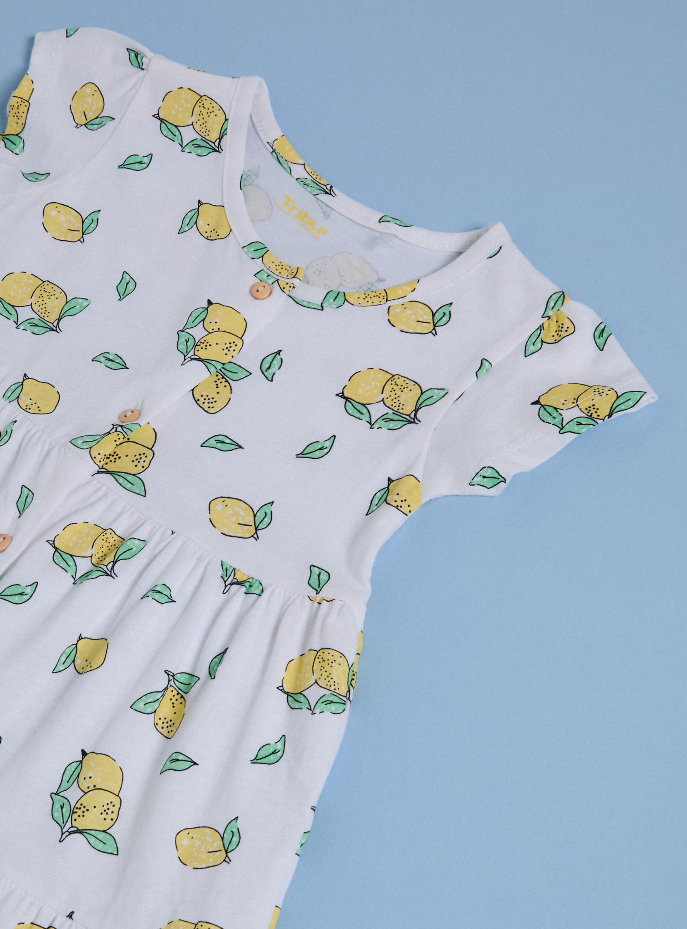 Vestido Estampado Frutitas con Botones-2