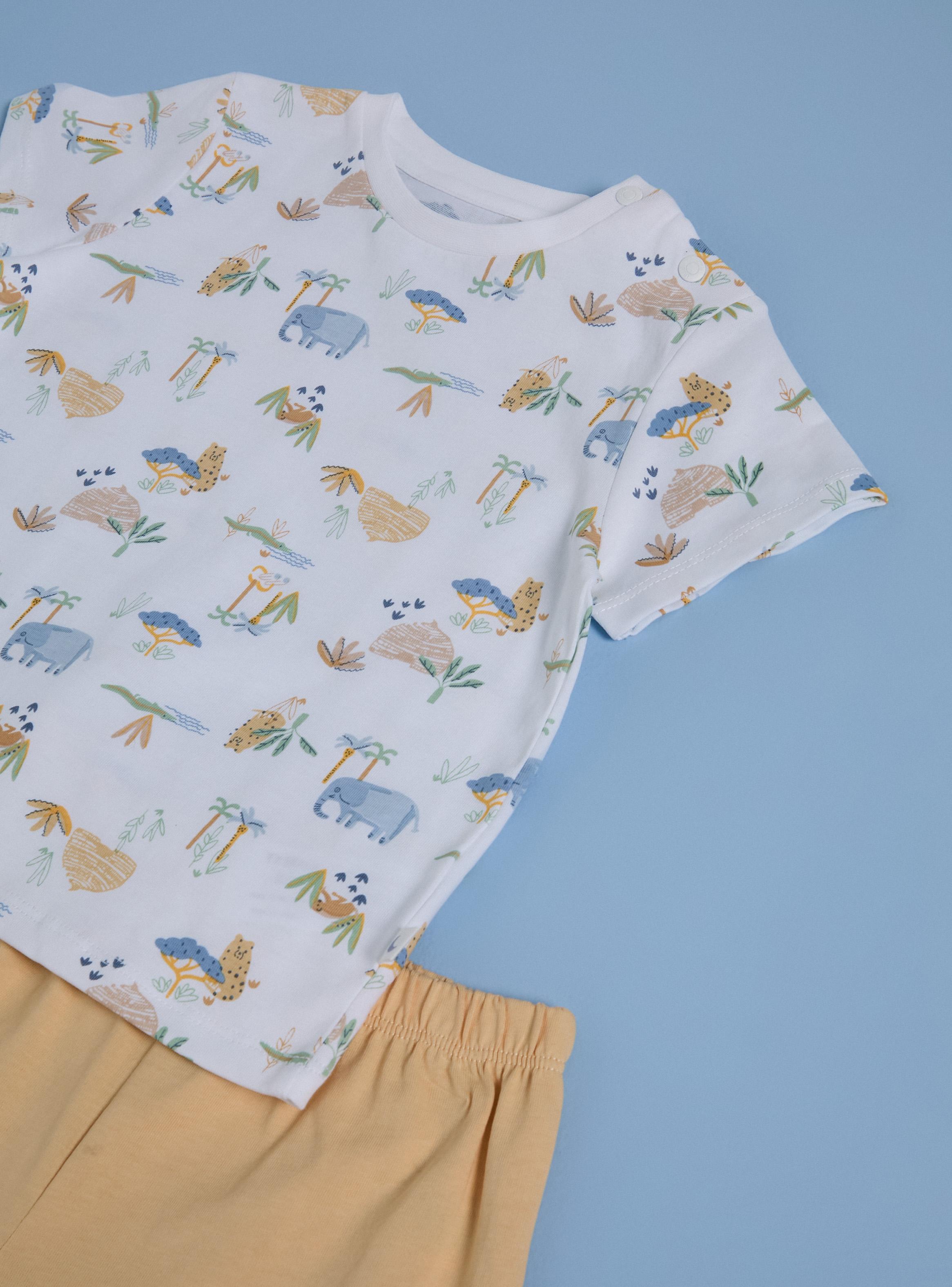 Pijama de 2 Piezas Estampado Animales-2