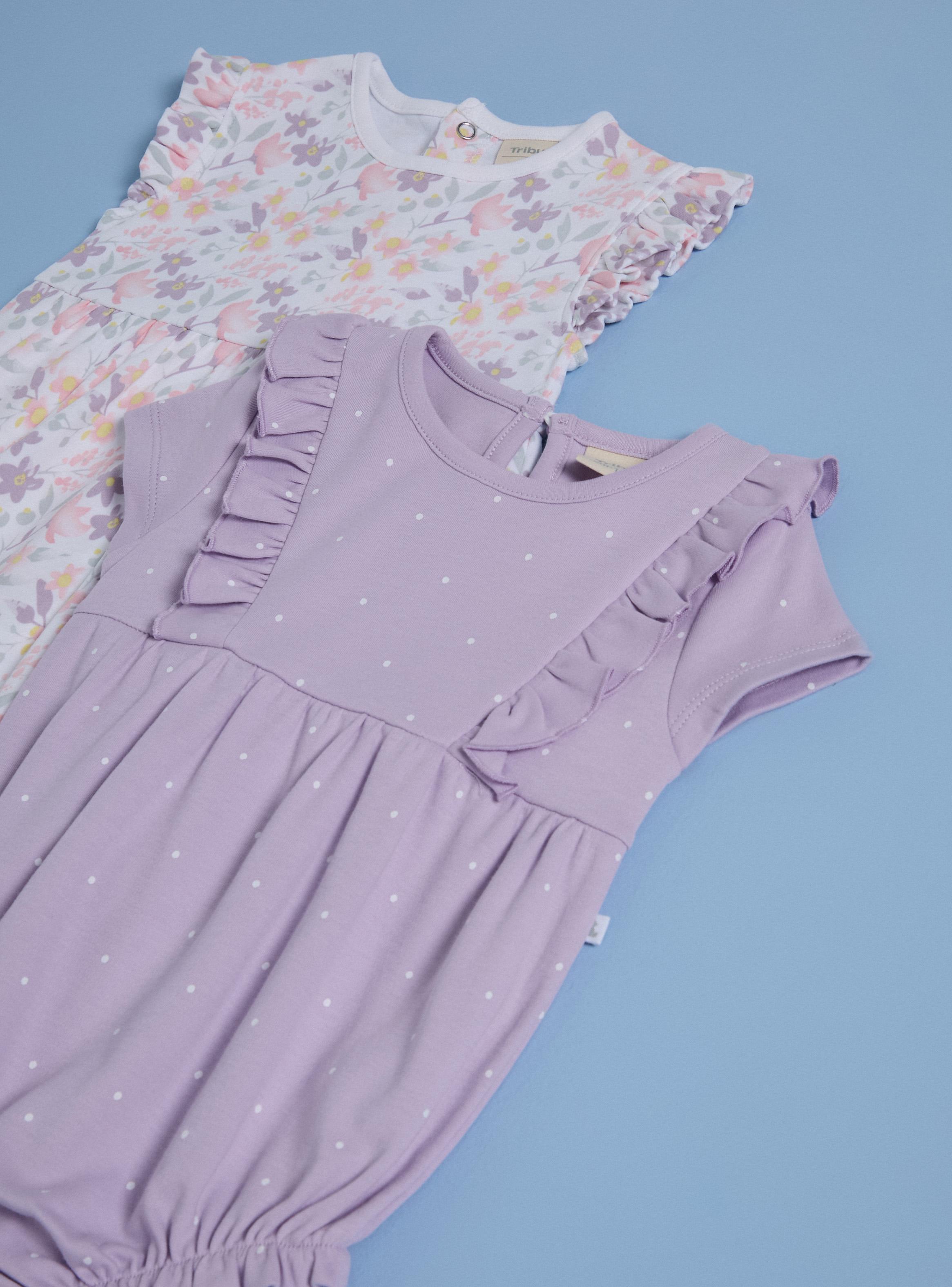 Enterito Bipack Estampado Tipo Vestido y Body-2