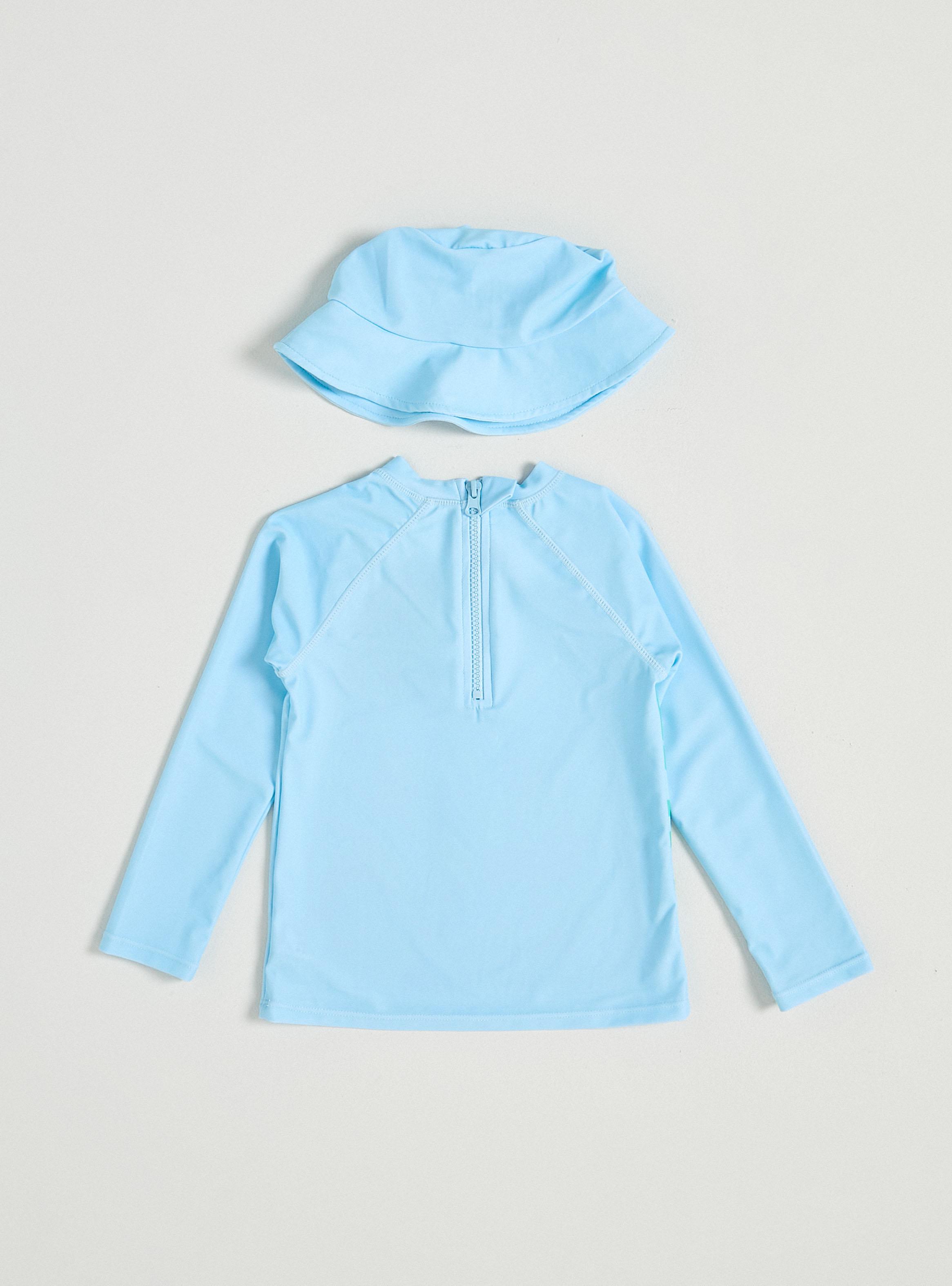 Traje de Baño Polera con Estampado Infantil Niño-2