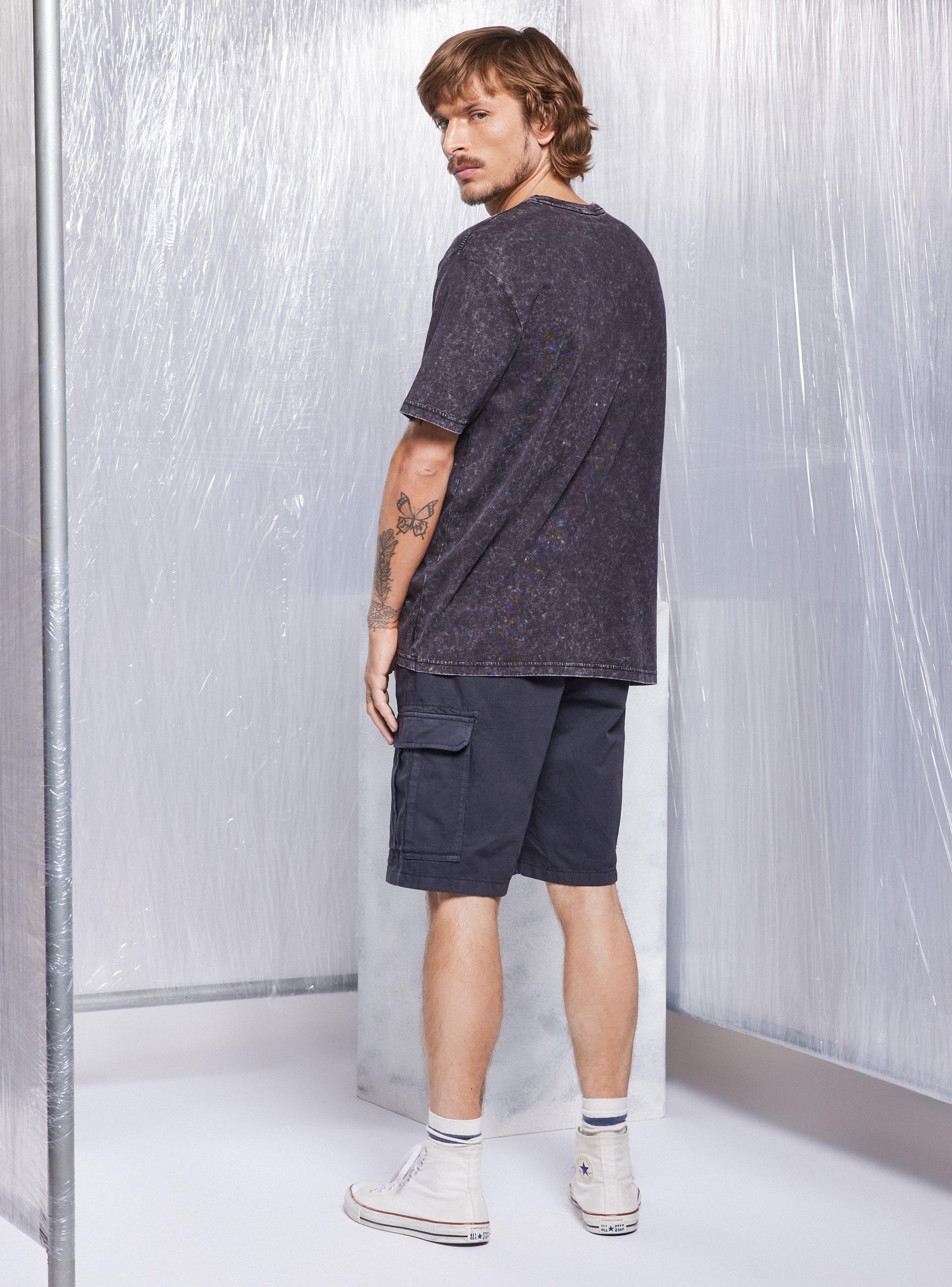 Bermuda Cargo Fit Canvas-5