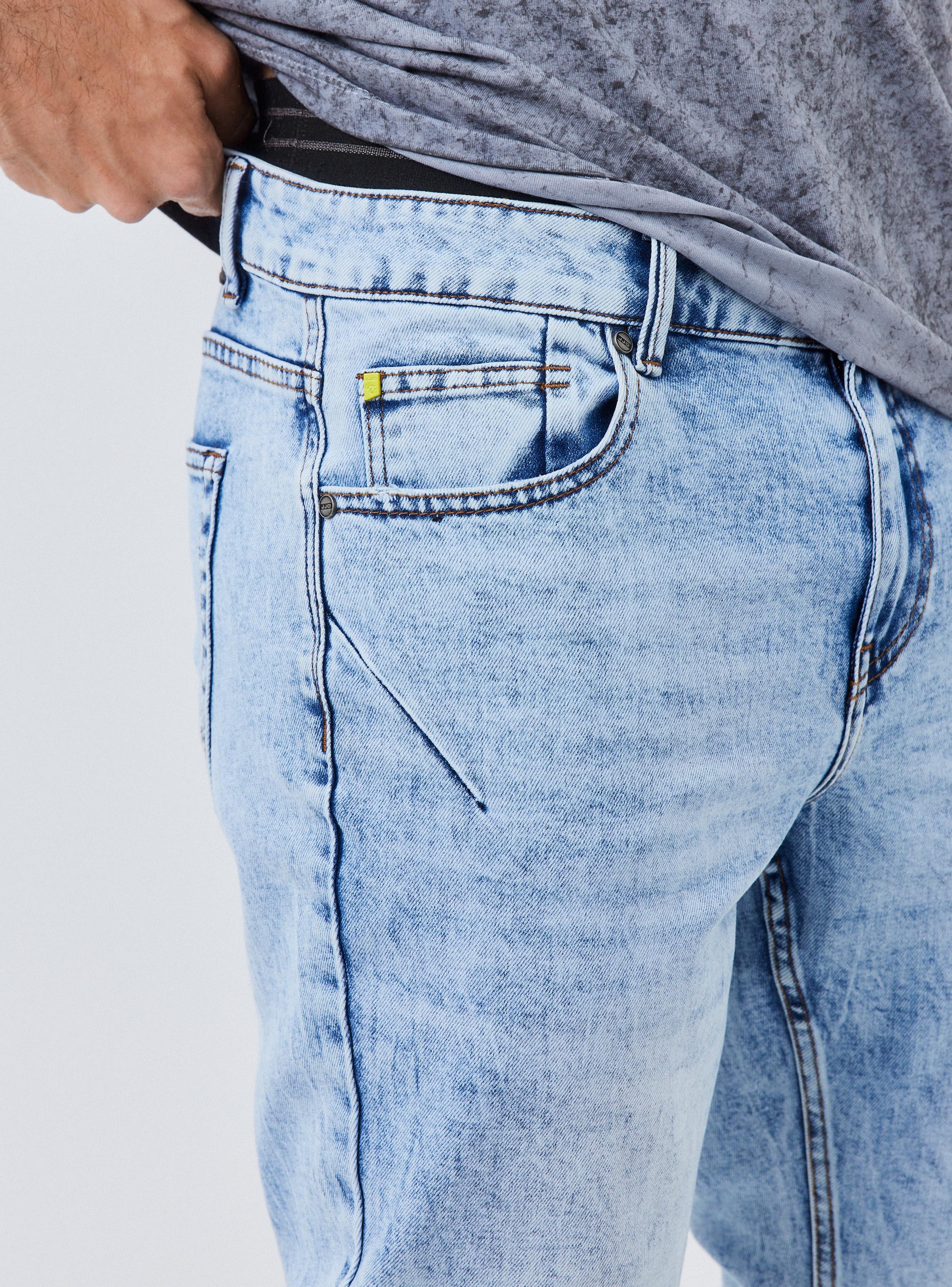 Jeans Gravillado Claro Skinny Fit-2