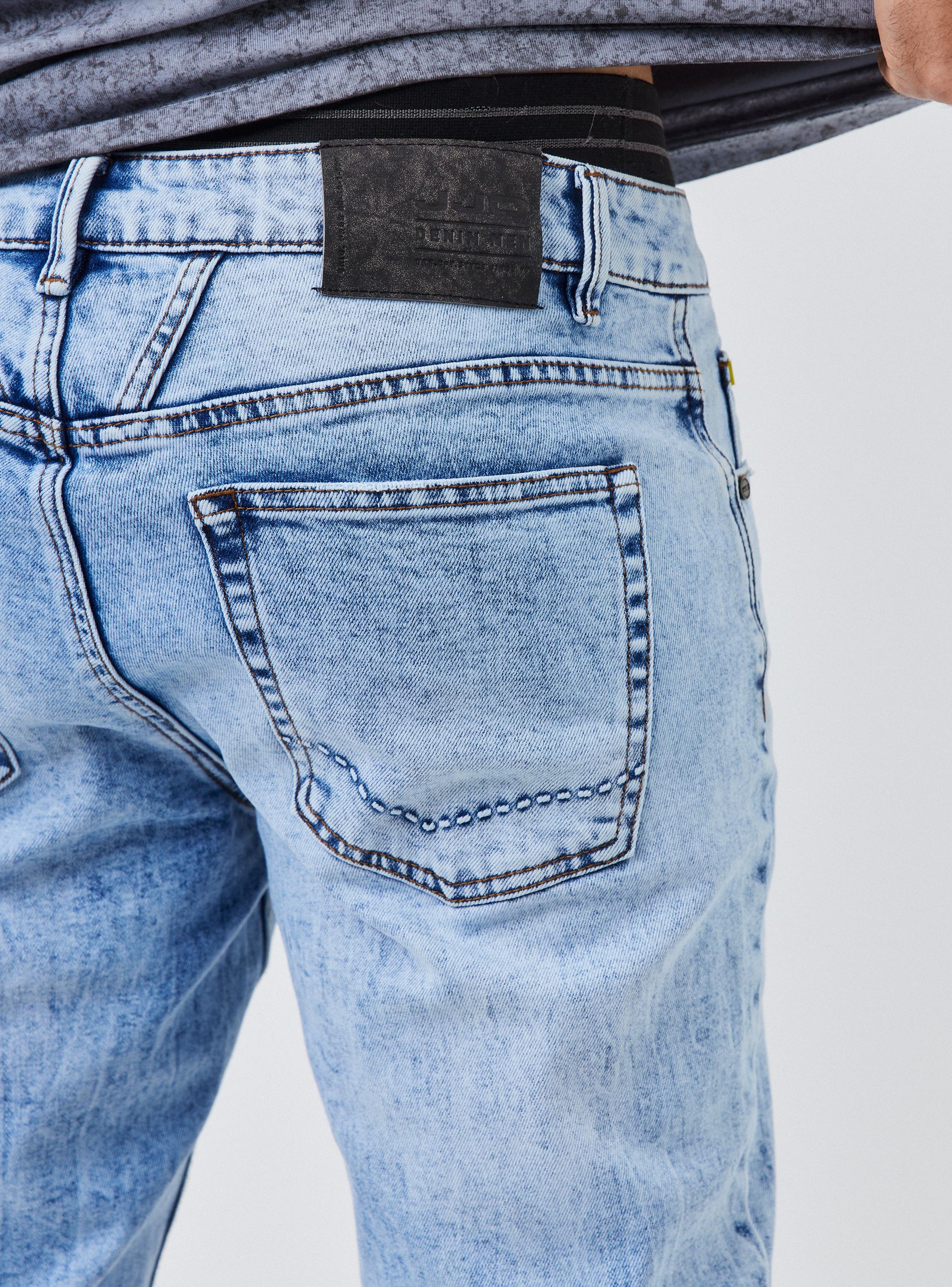 Jeans Gravillado Claro Skinny Fit-3