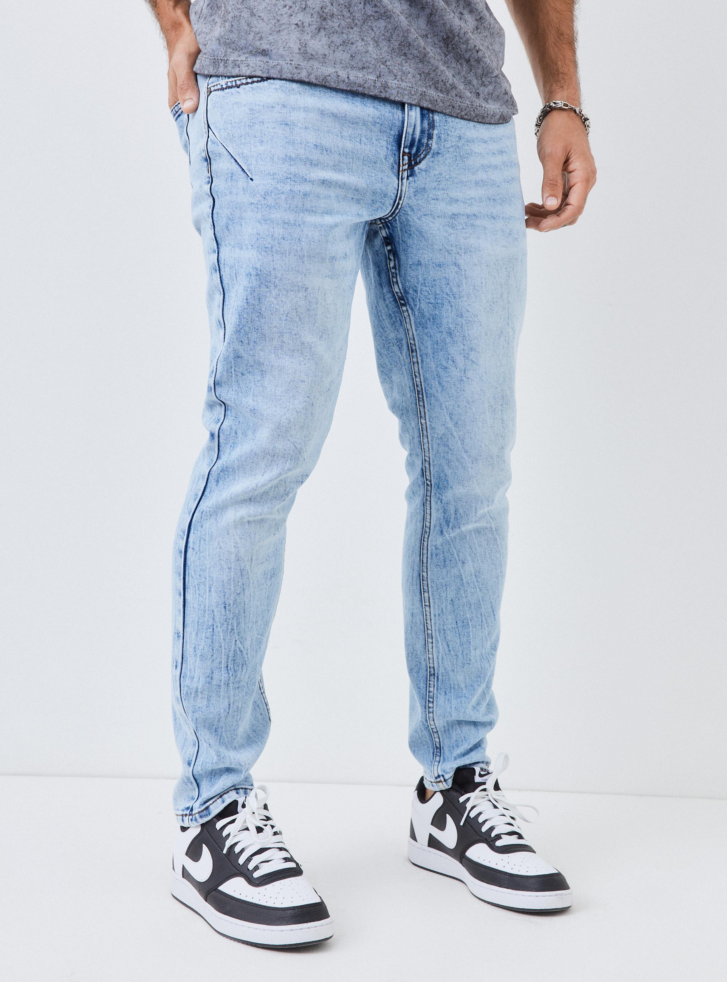 Jeans Gravillado Claro Skinny Fit-0