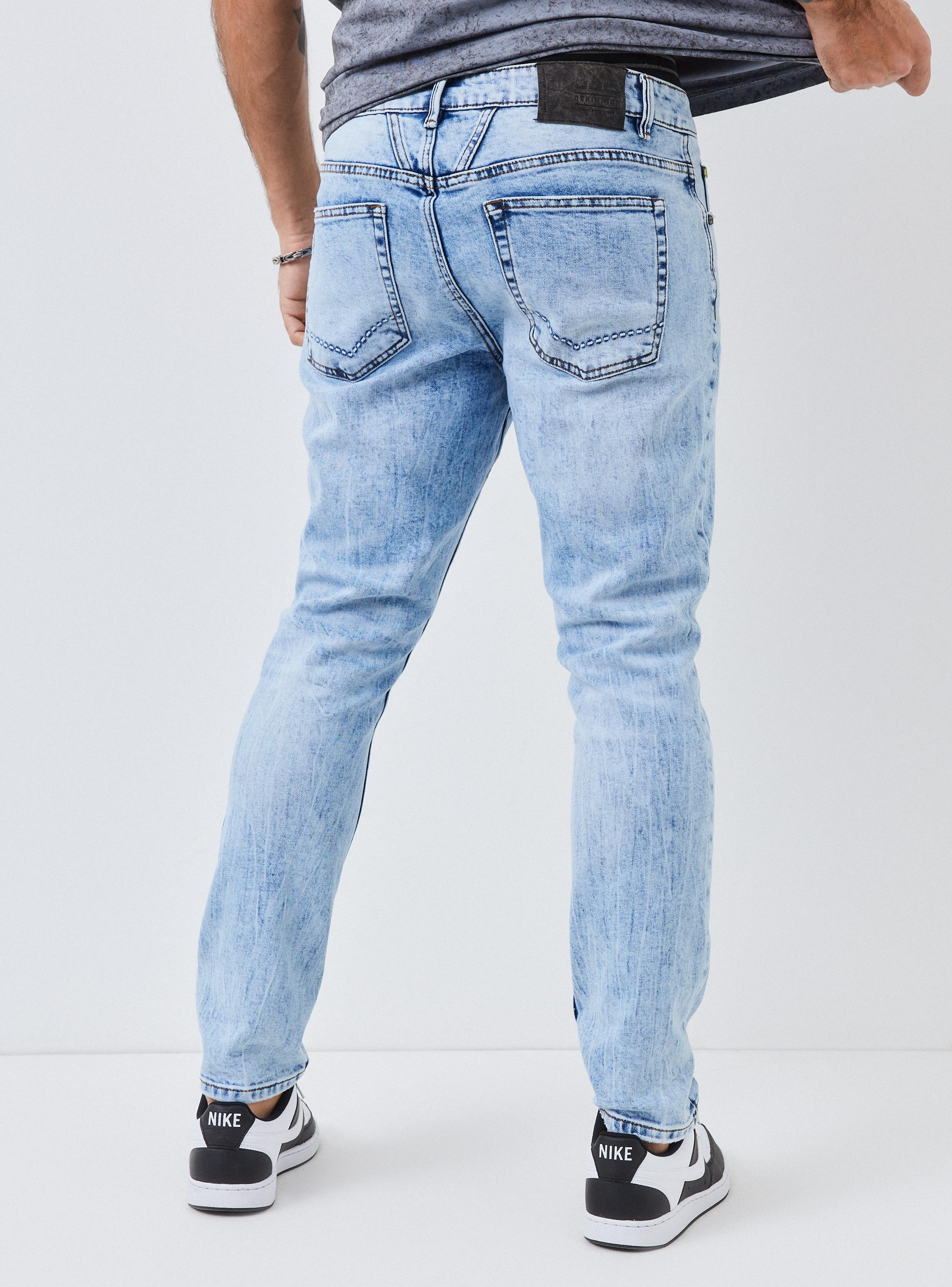 Jeans Gravillado Claro Skinny Fit-1