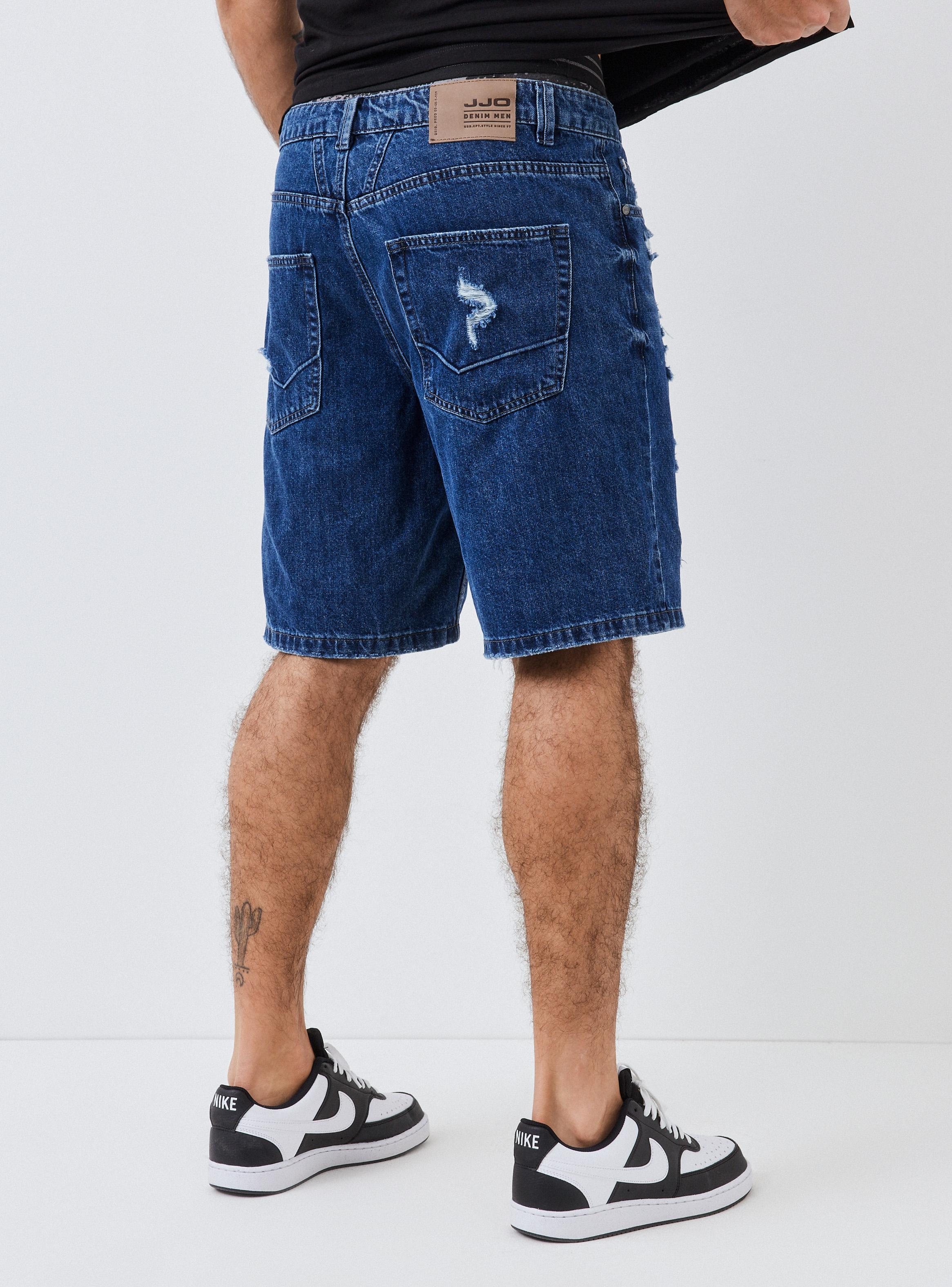 Short Relaxed Roturas Relaxed Fit Medio-1