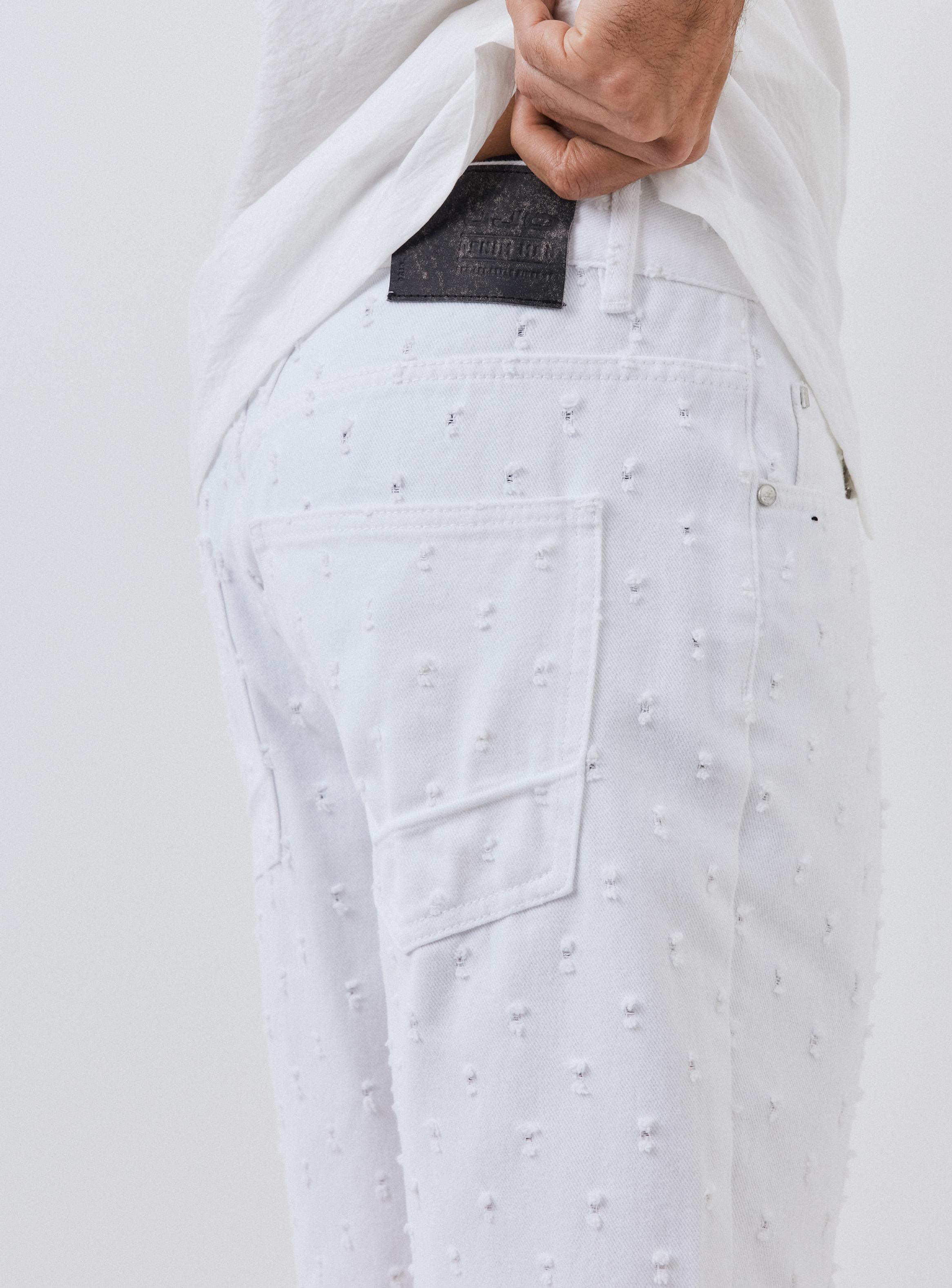Short Relaxed Piqueteado Fit Medio-3