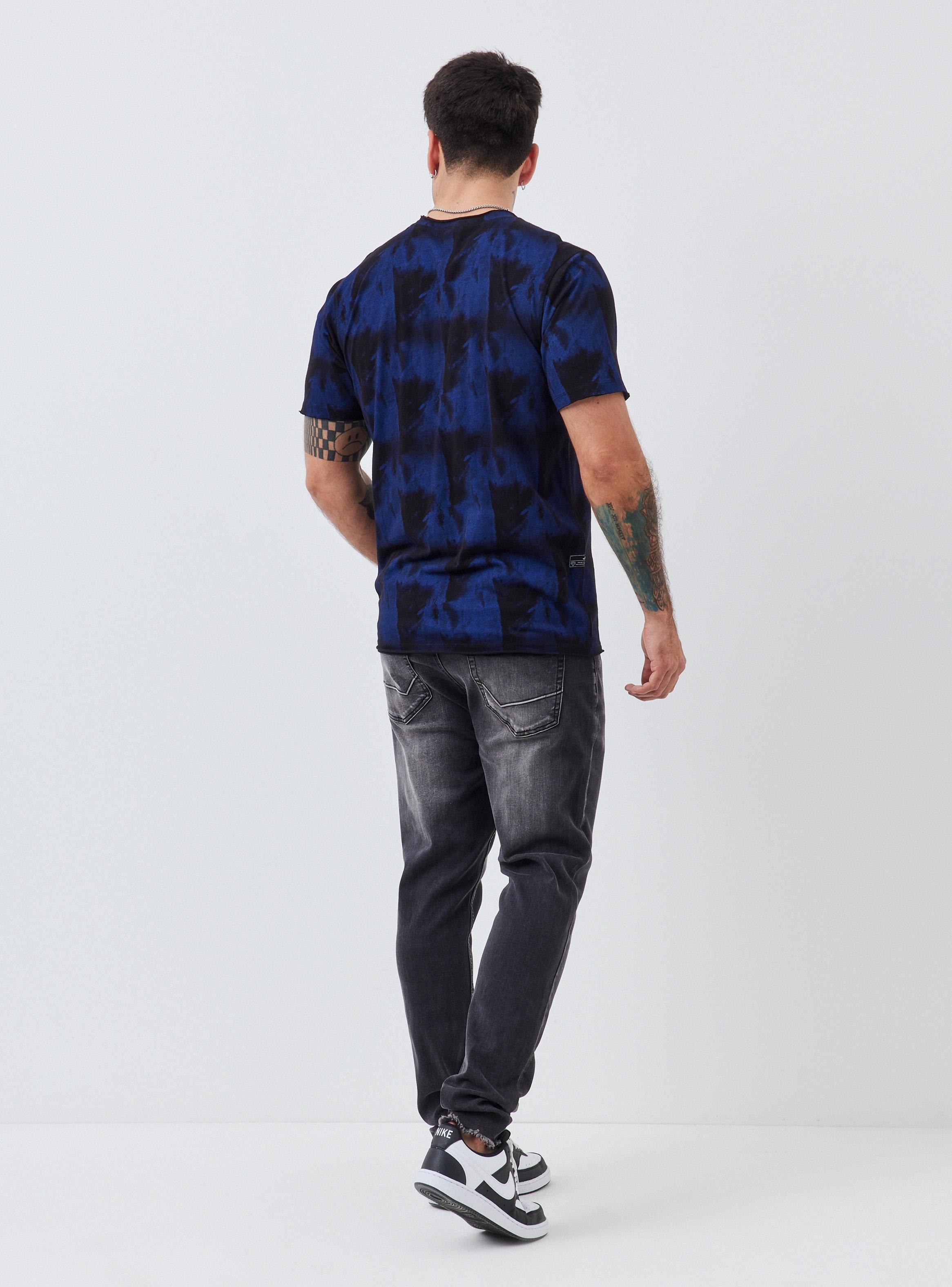 Polera Reversible Estampado Manchas Orgánicas-5