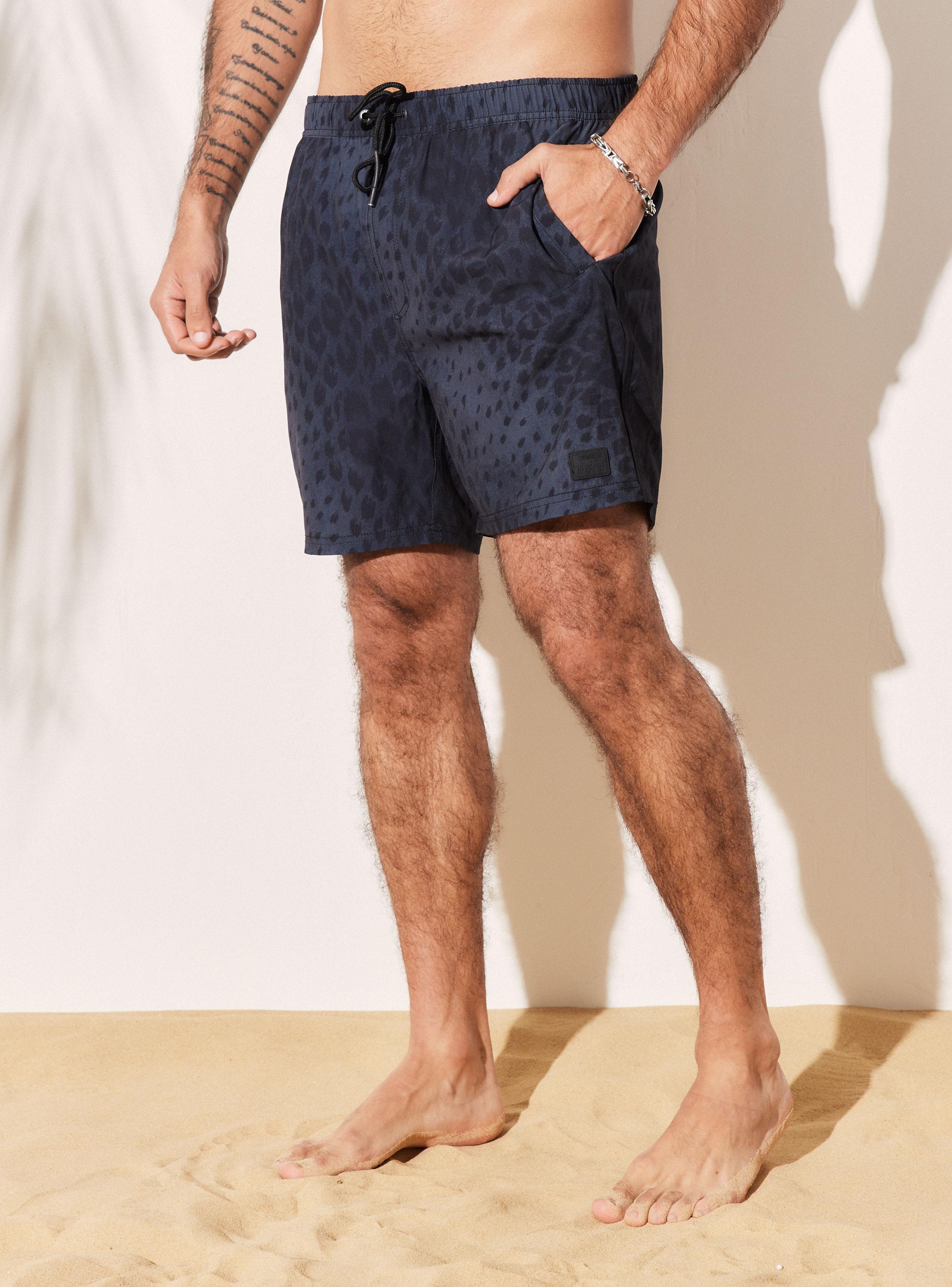 Traje de Baño Estampado al Tono Animal Print-0