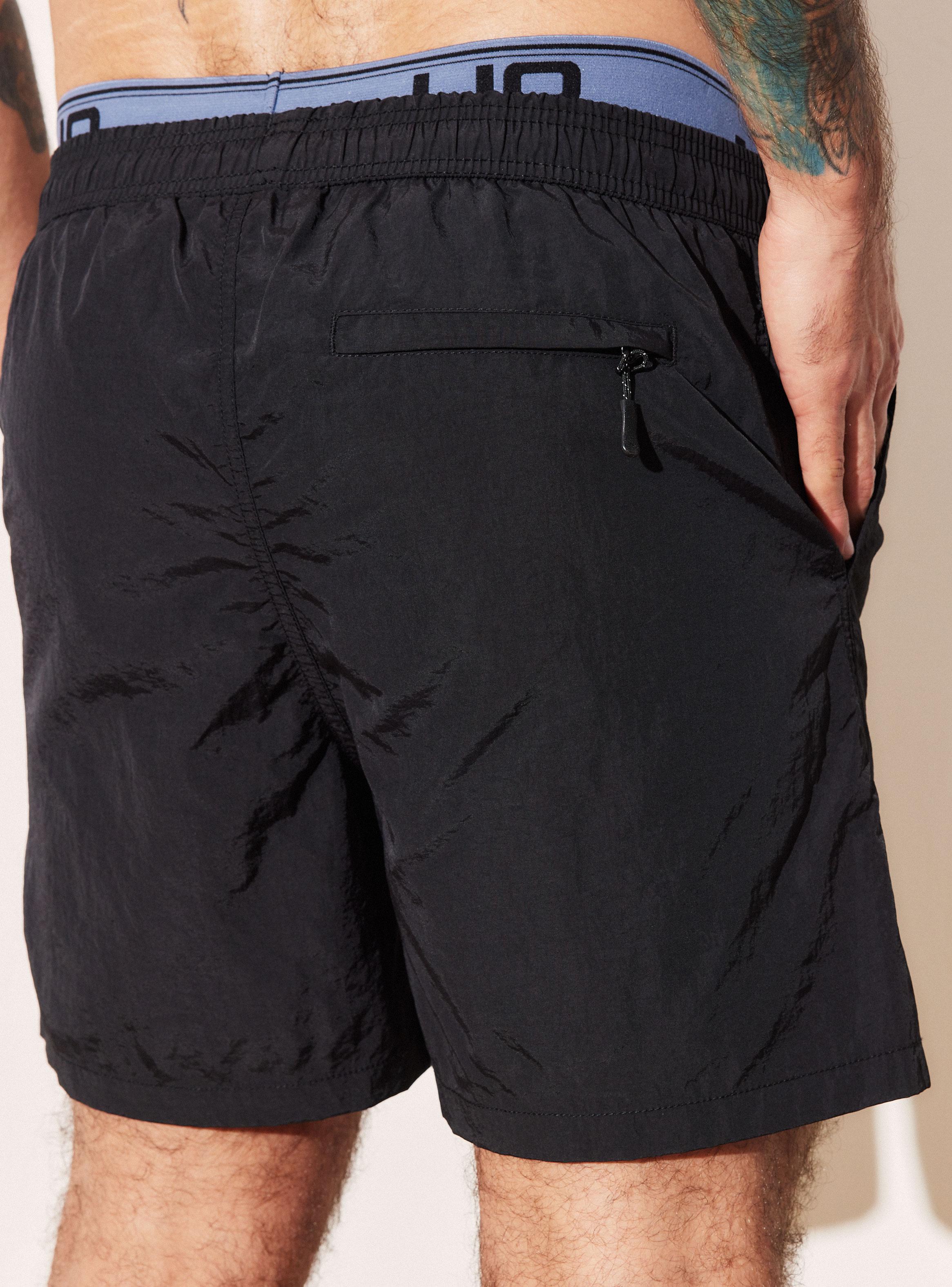 Traje de Baño con Elástico de Marca en el Interior-3