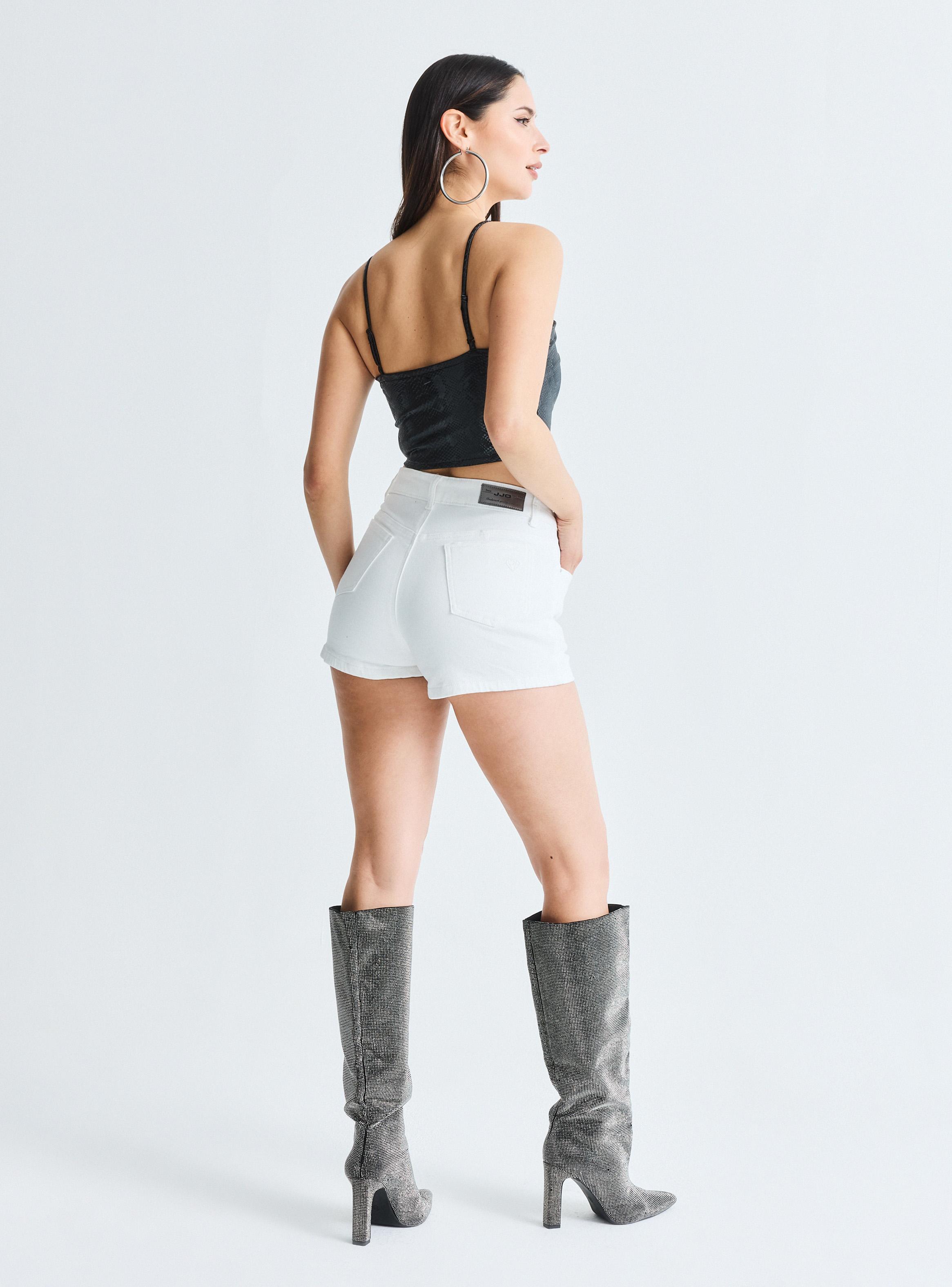 Polera Corset Animal Print con Pabilos y Cierre-5