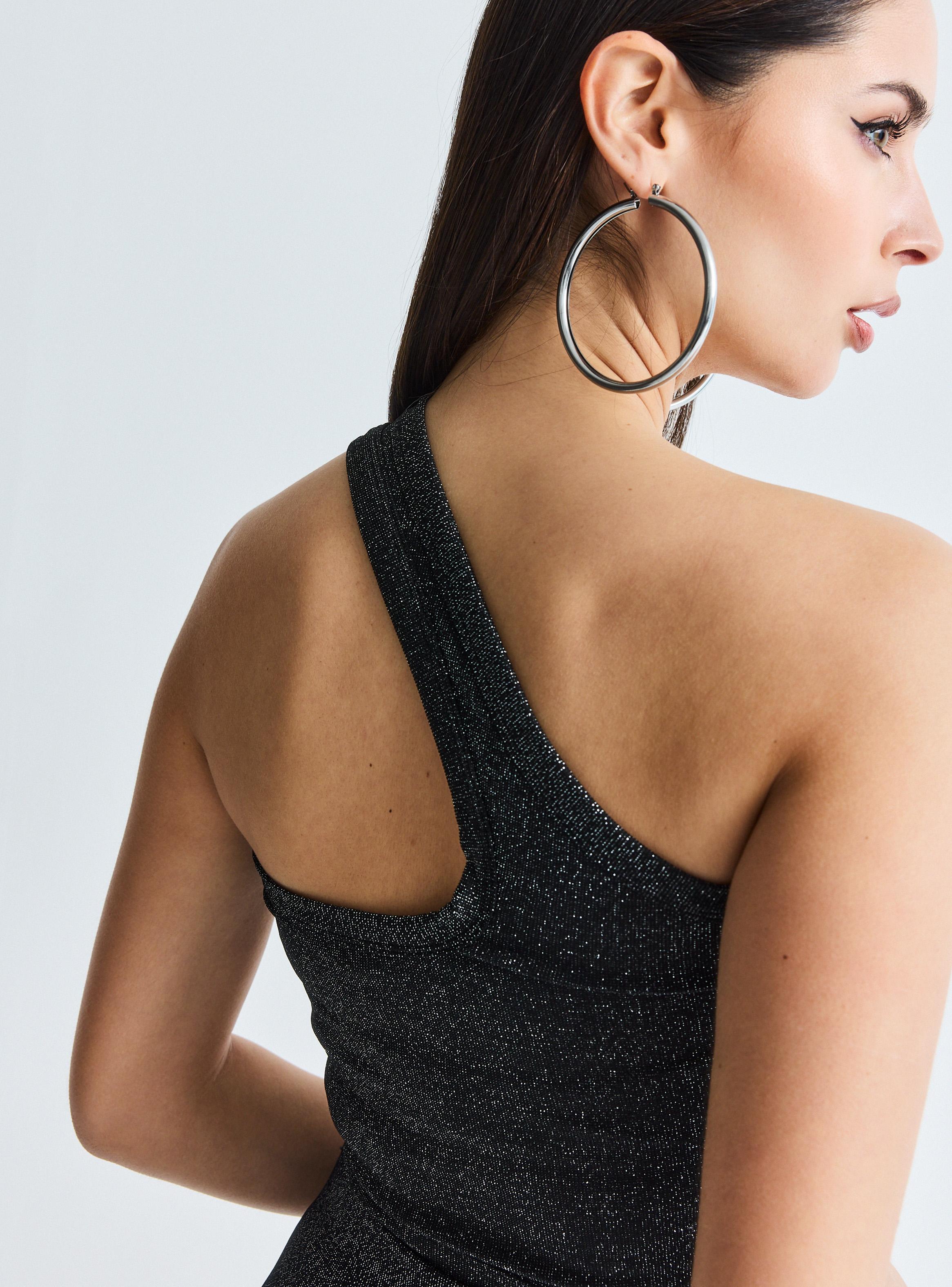 Peto Tejido Lurex One Shoulder-3