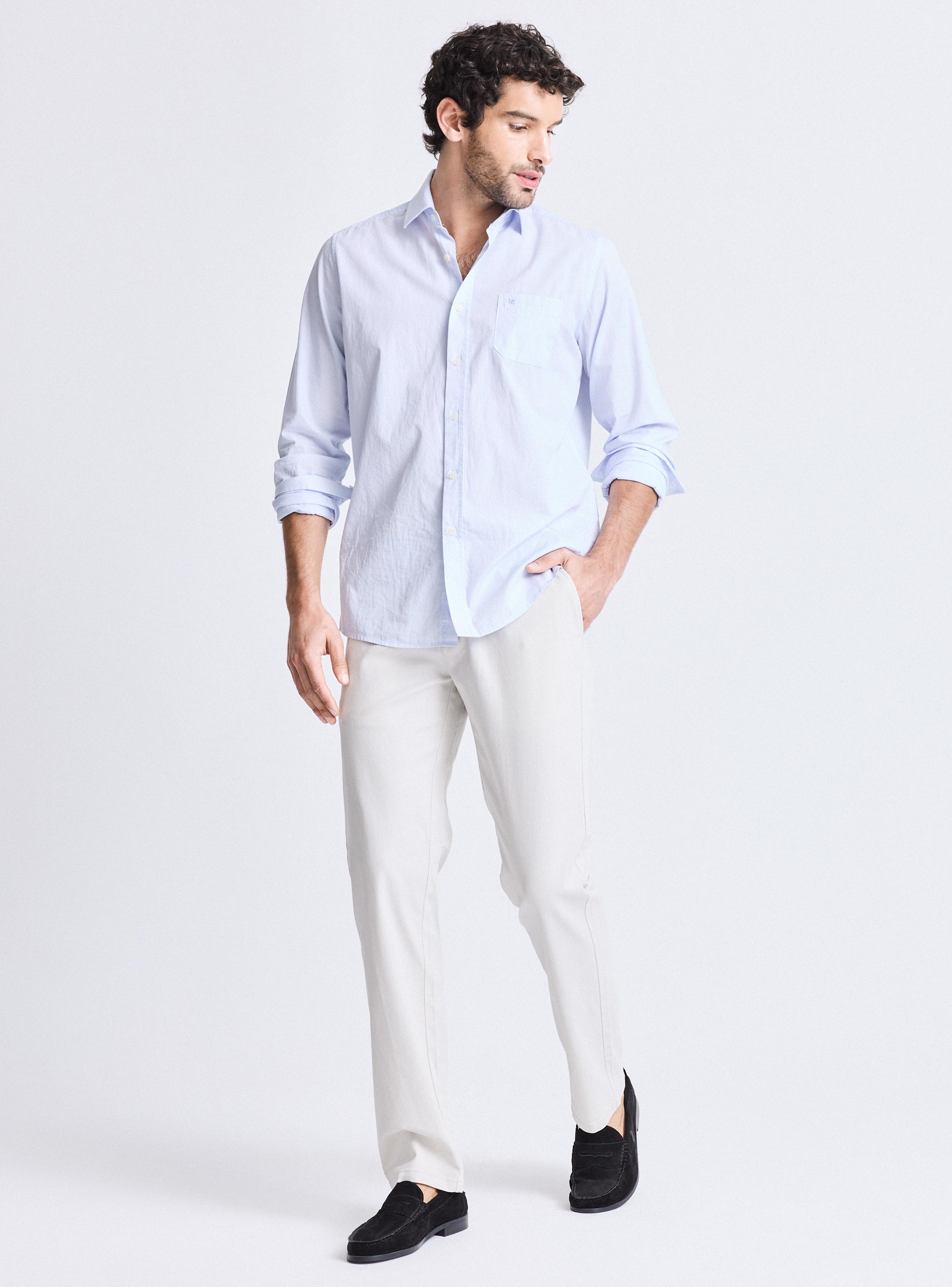 Pantalón Básico Chino Tailored Fit-4