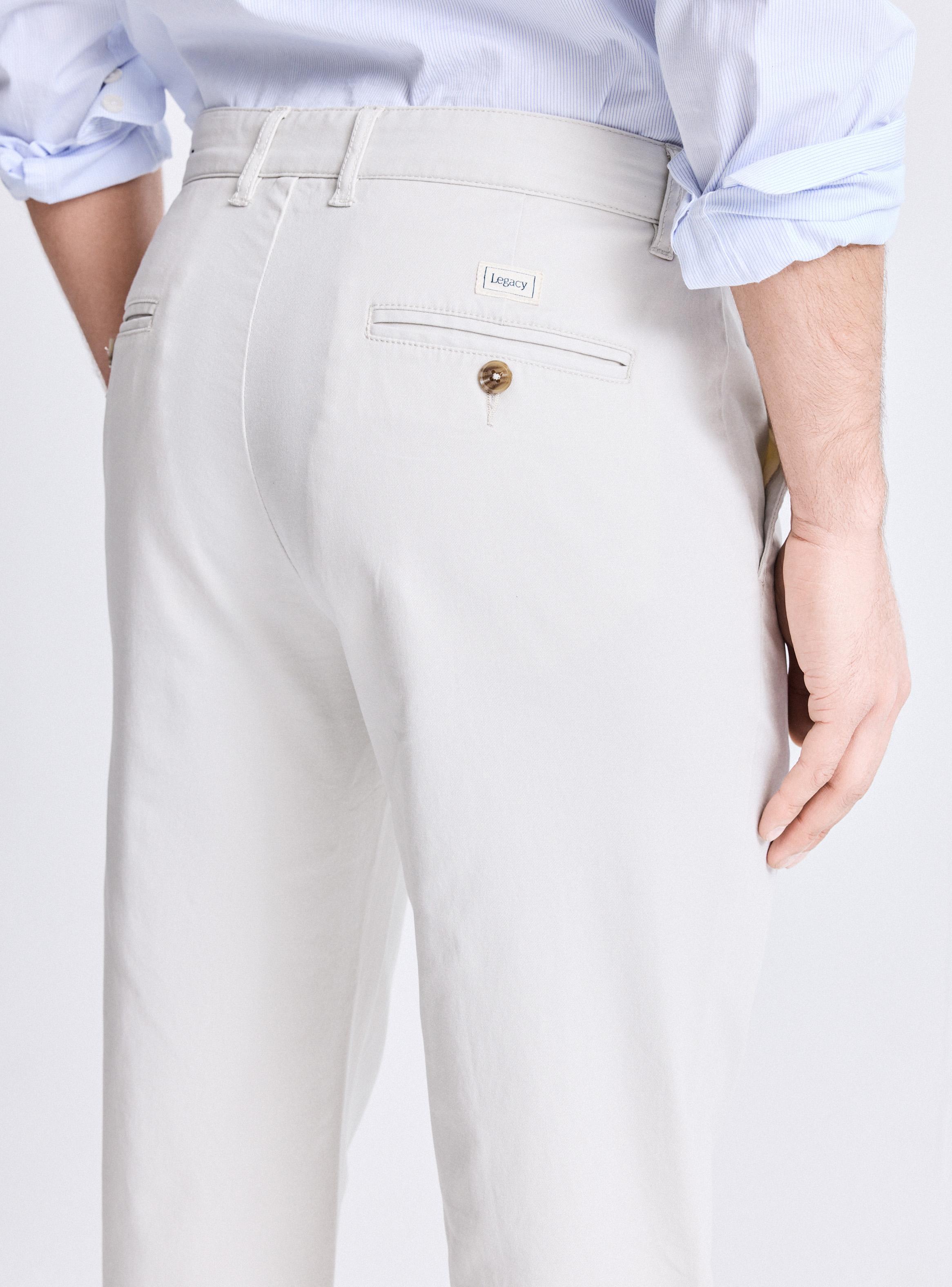 Pantalón Básico Chino Tailored Fit-3