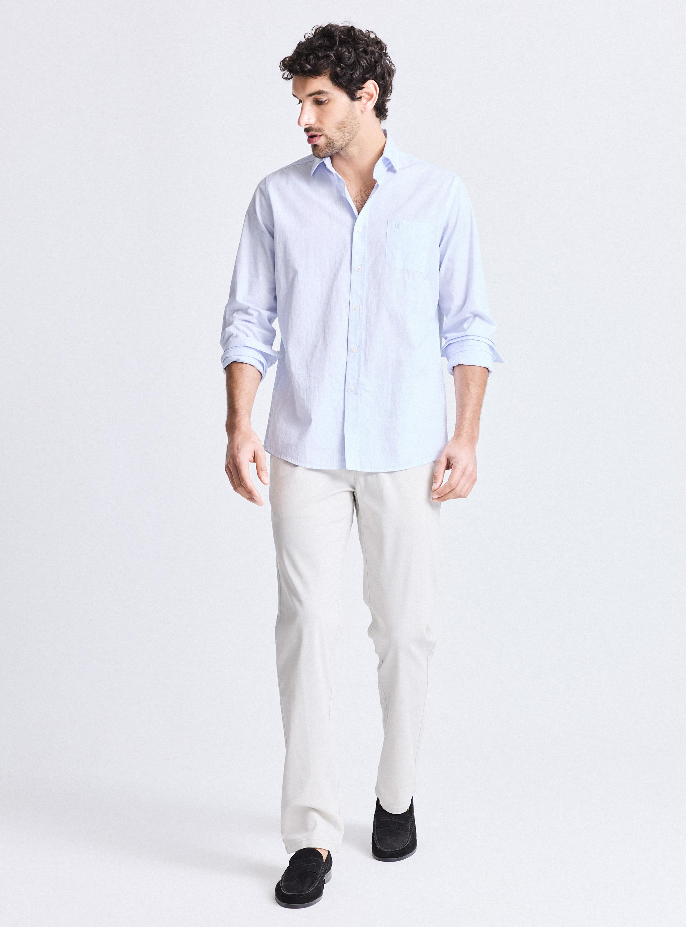 Camisa Rayas Algodón-4