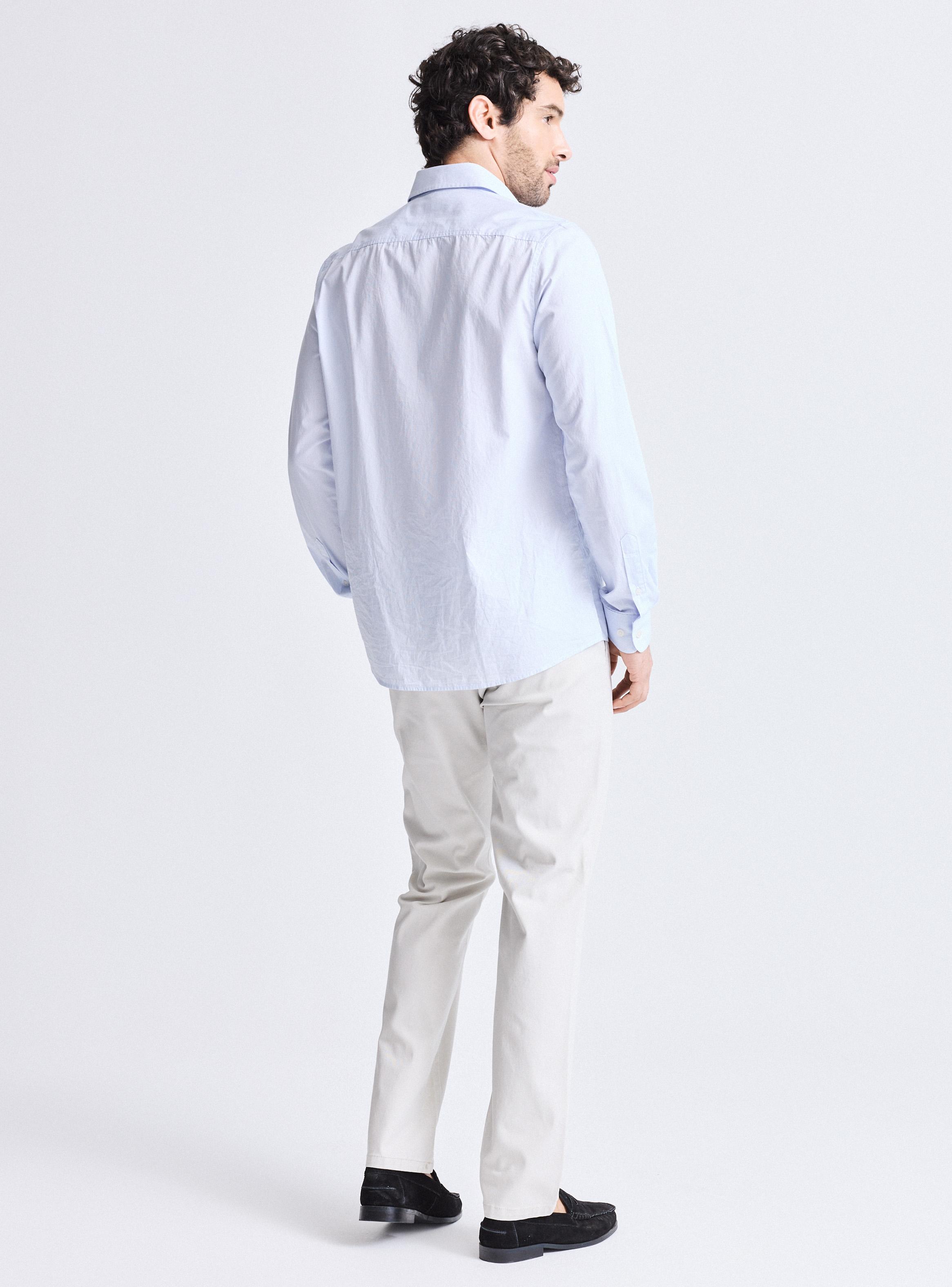 Camisa Rayas Algodón-5
