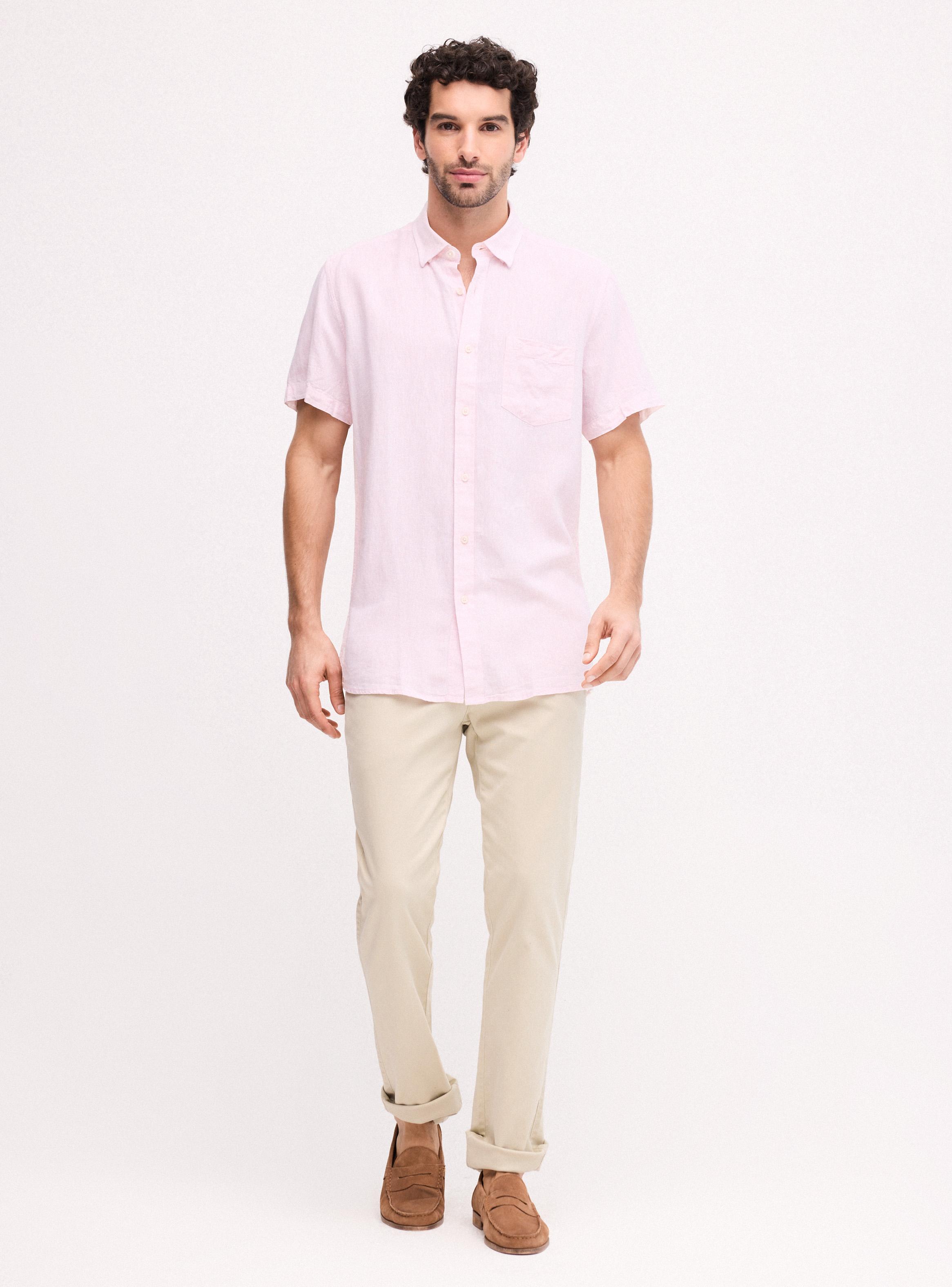 Camisa Lino Rayas-4