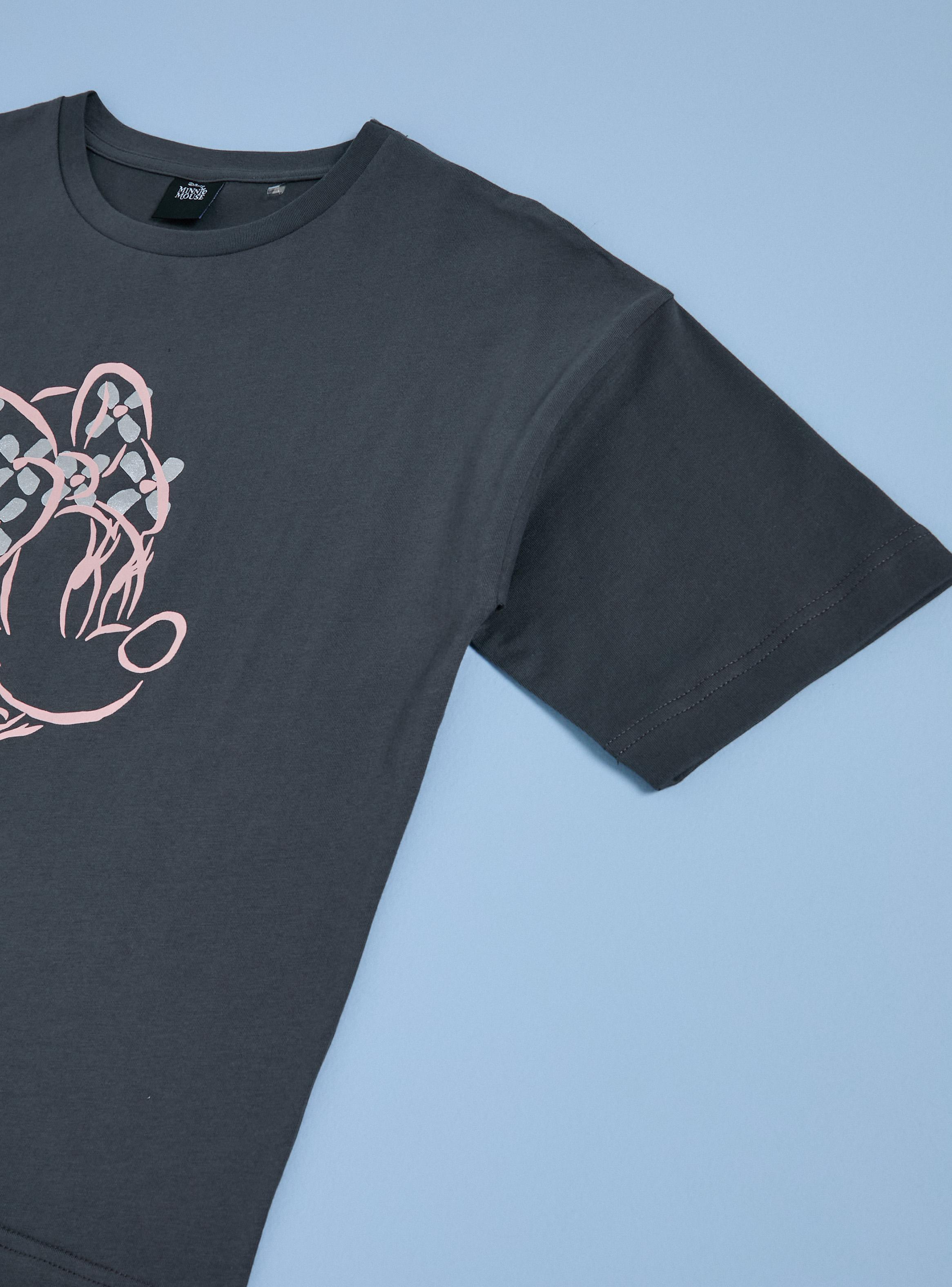 Polera Manga Corta Estampado Personajes Disney-2