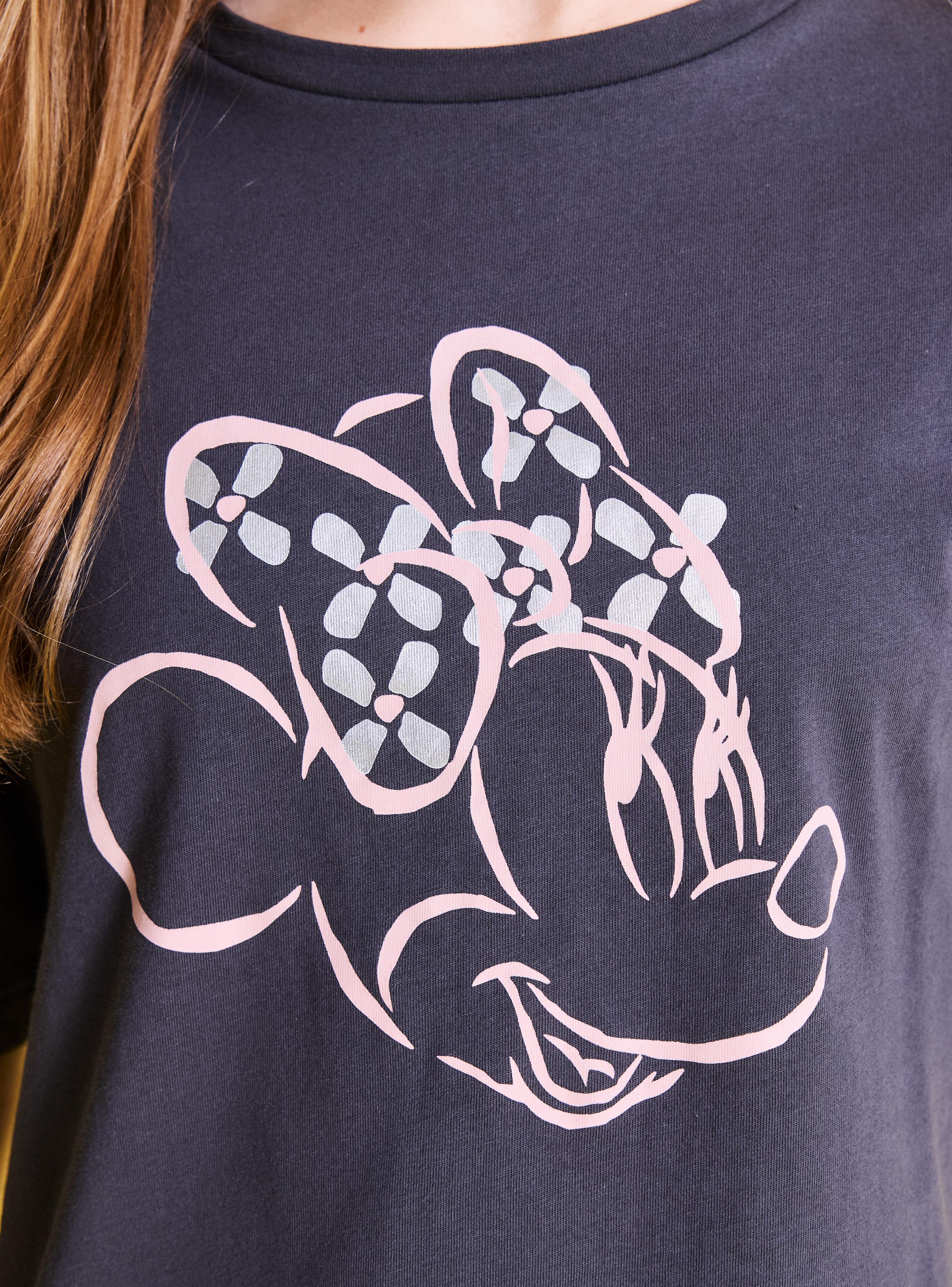 Polera Manga Corta Estampado Personajes Disney-4