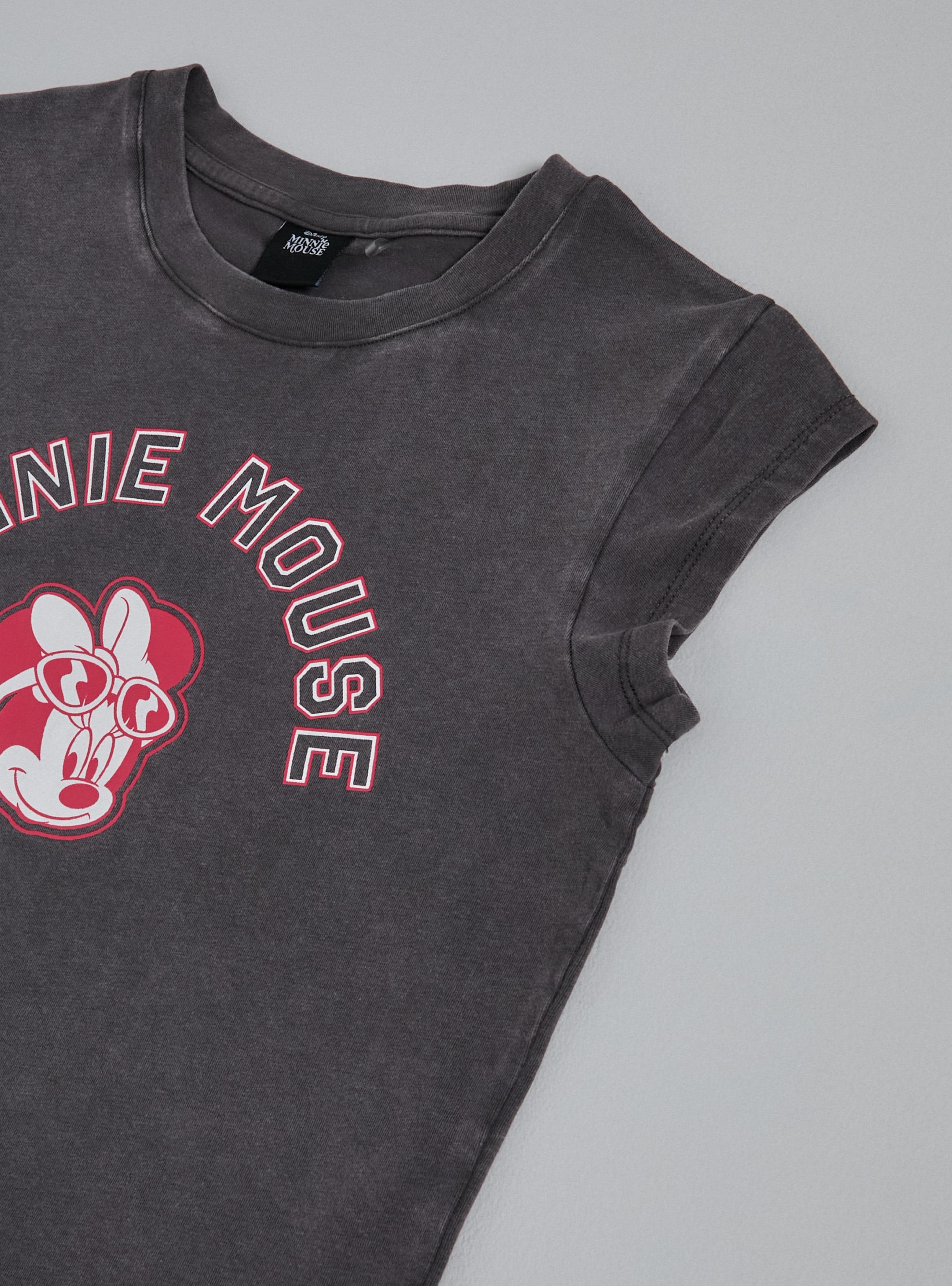 Polera Manga Corta con Estampado Minnie-2