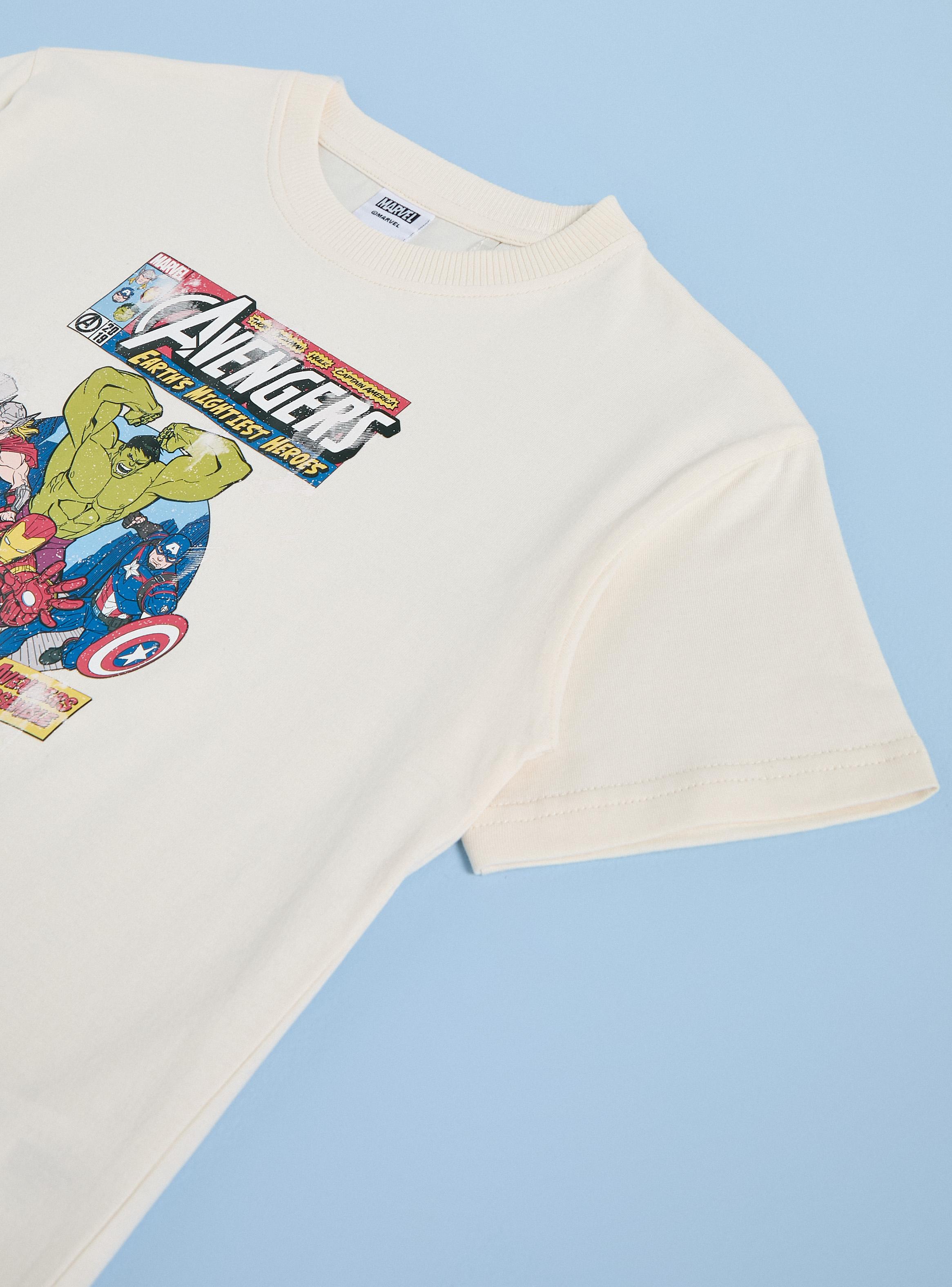 Polera Estampada Personajes Clásicos Marvel-2