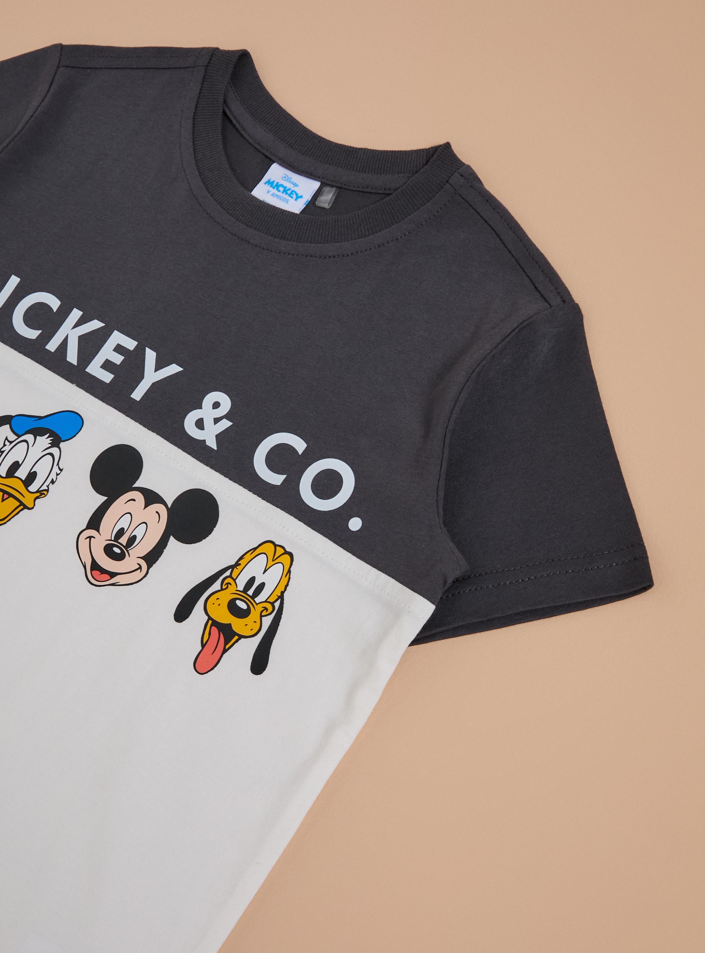 Polera Color Block Personajes Mickey-2