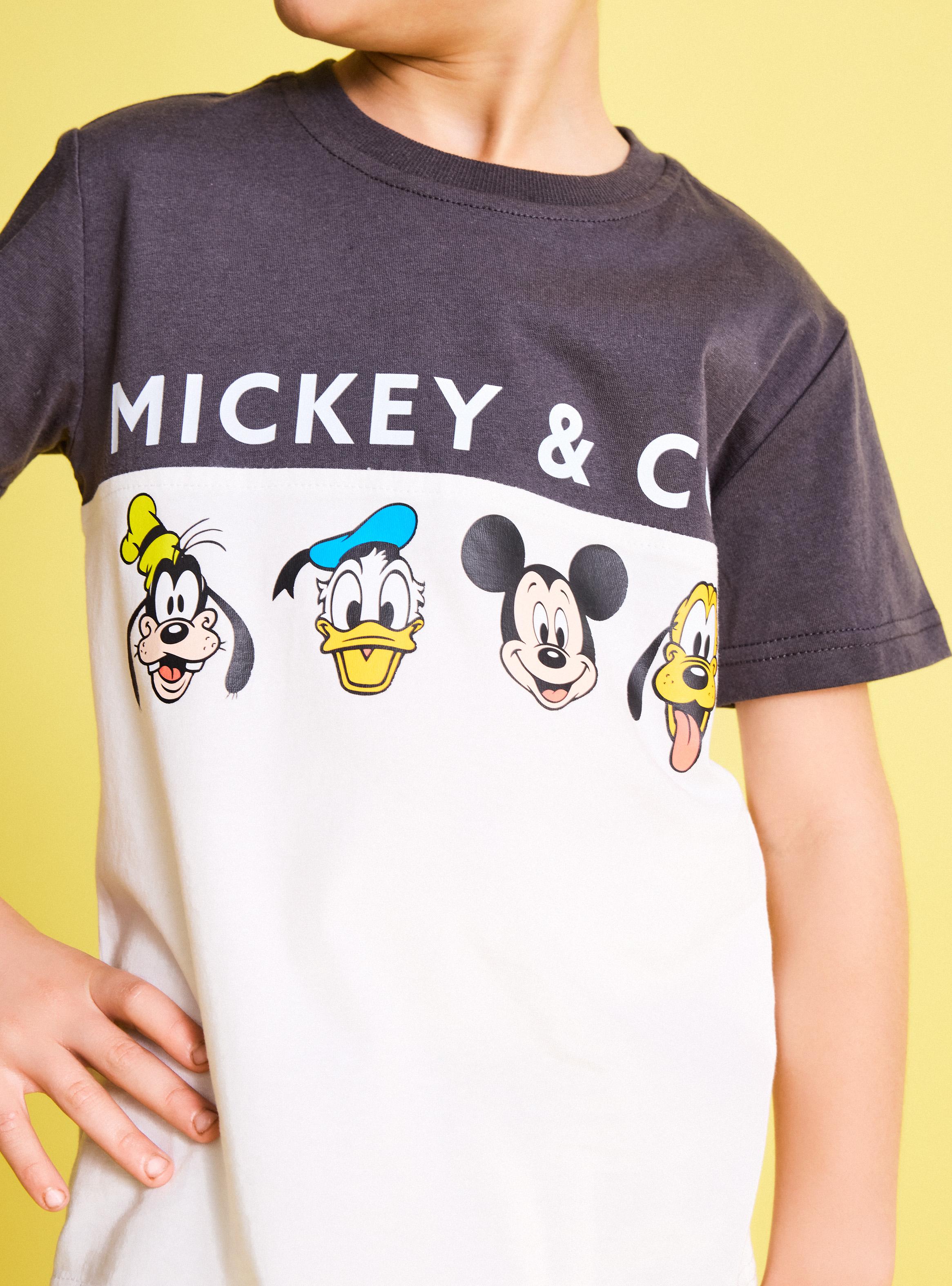 Polera Color Block Personajes Mickey-4