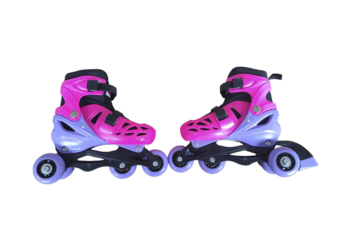 Set de Patines en Línea Challenger Azul-4