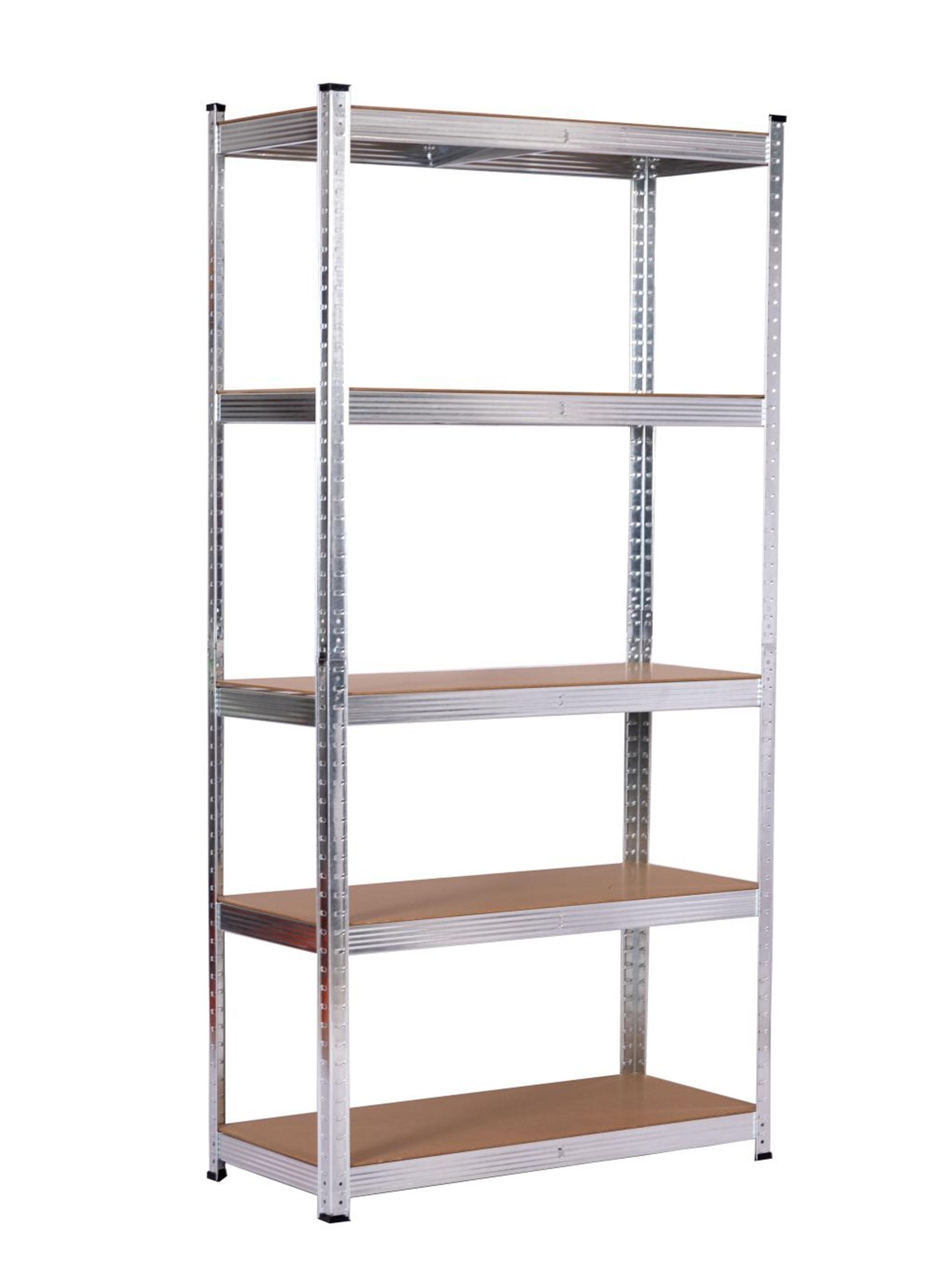 Estante Metálico Asia 5 Repisas 150x70x30 cm Galvanizado-2