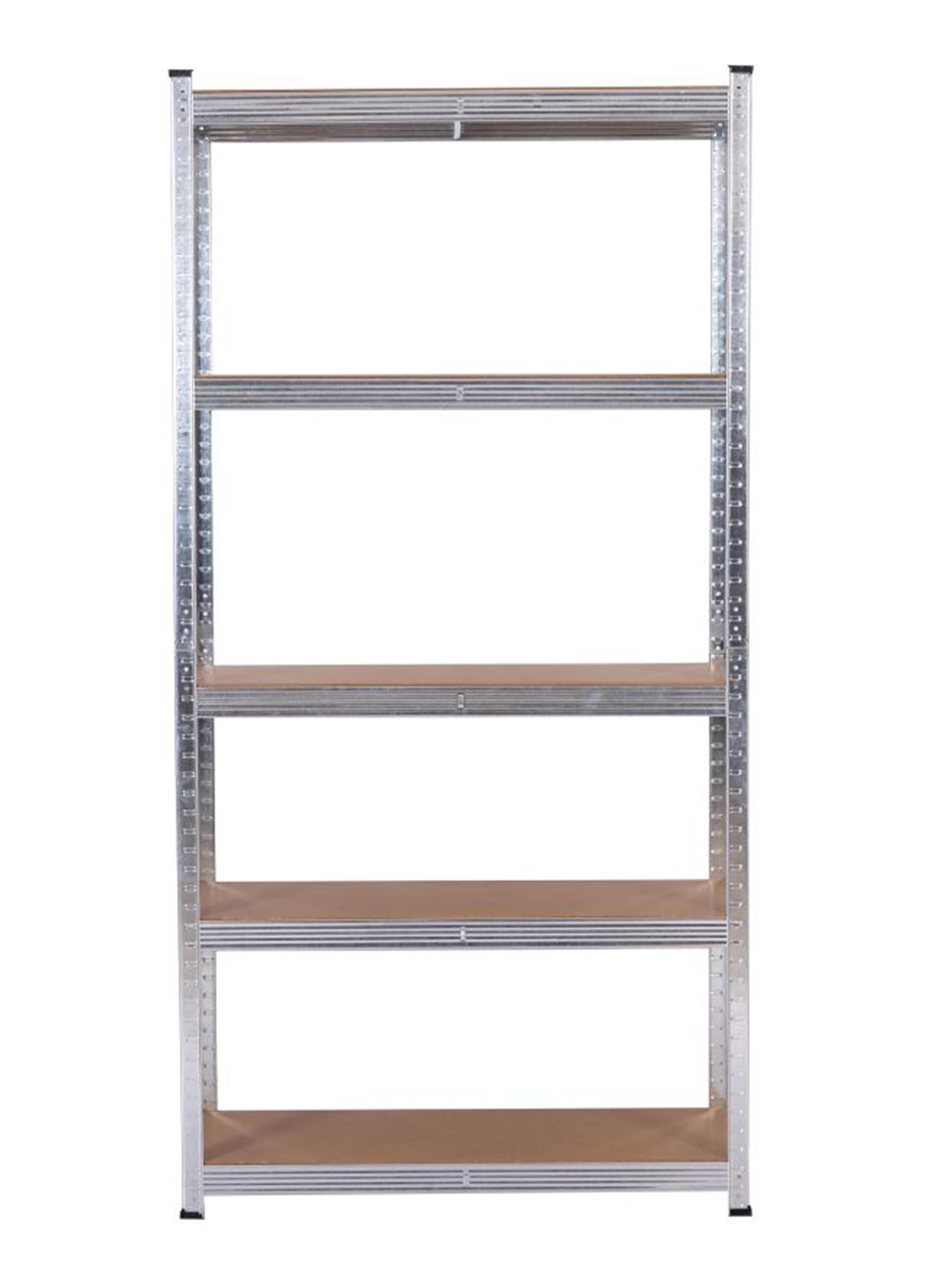 Estante Metálico Asia 5 Repisas 150x70x30 cm Galvanizado-0