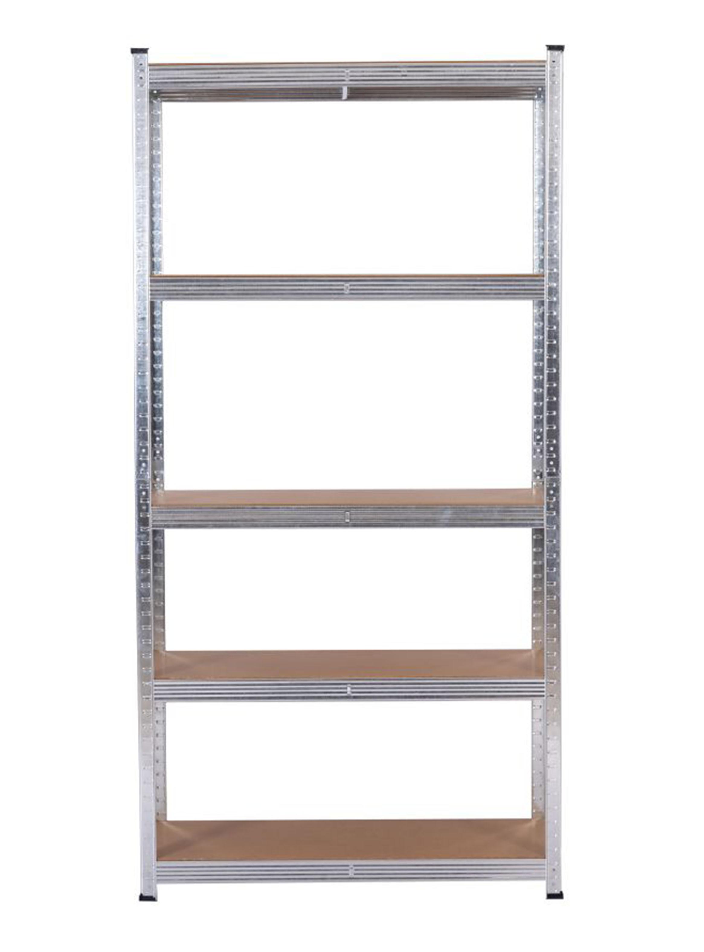 Estante Metálico Europa 5 Repisas 180x90x40 cm Galvanizado-0