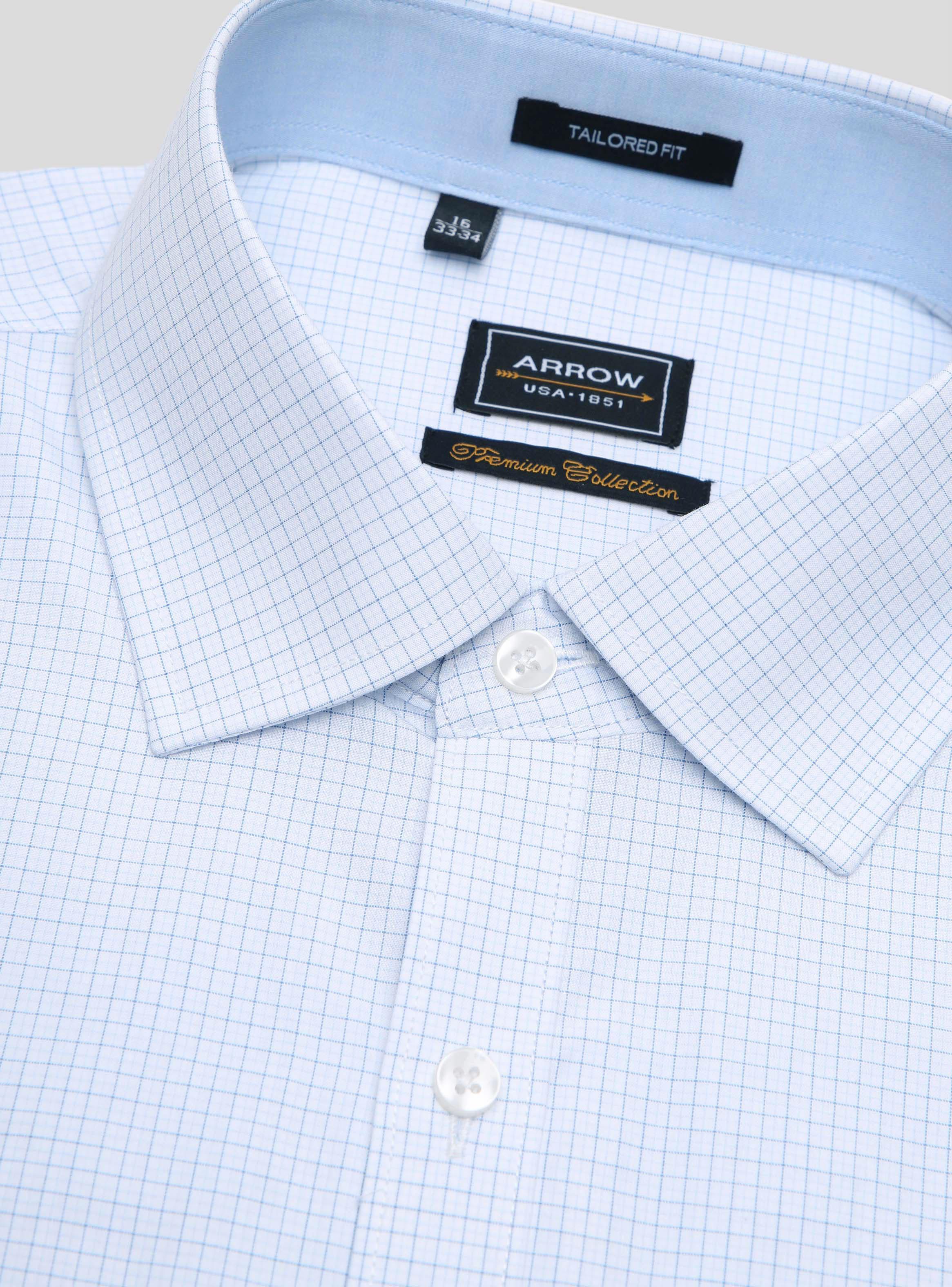 Camisa Formal Diseño a Cuadros-3