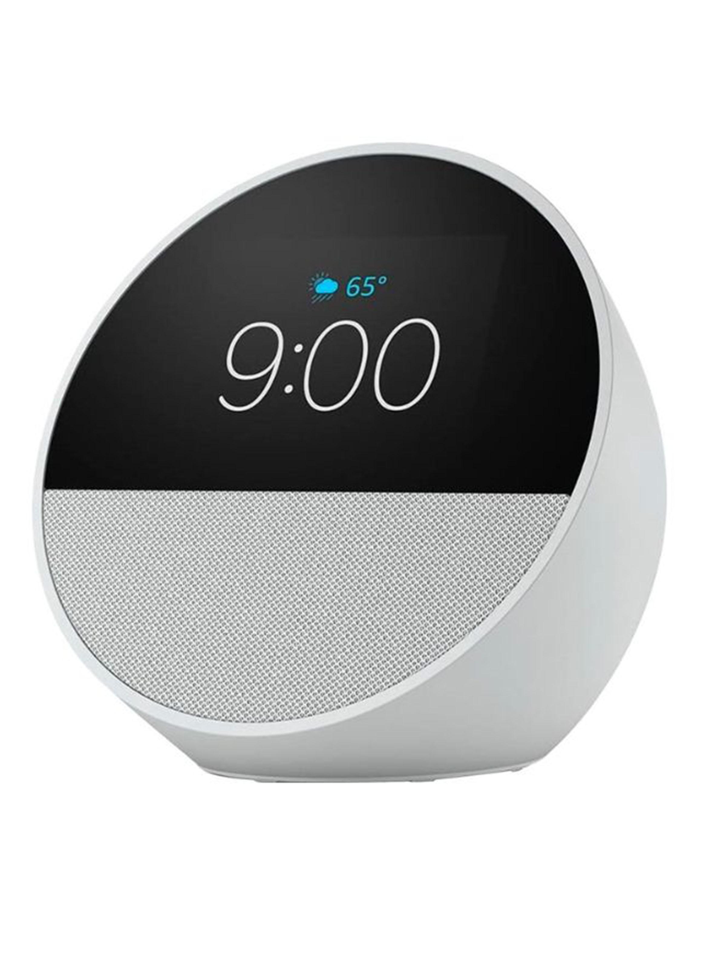 Asistente de Voz Amazon Alexa Echo Spot 2024 Blanco-0