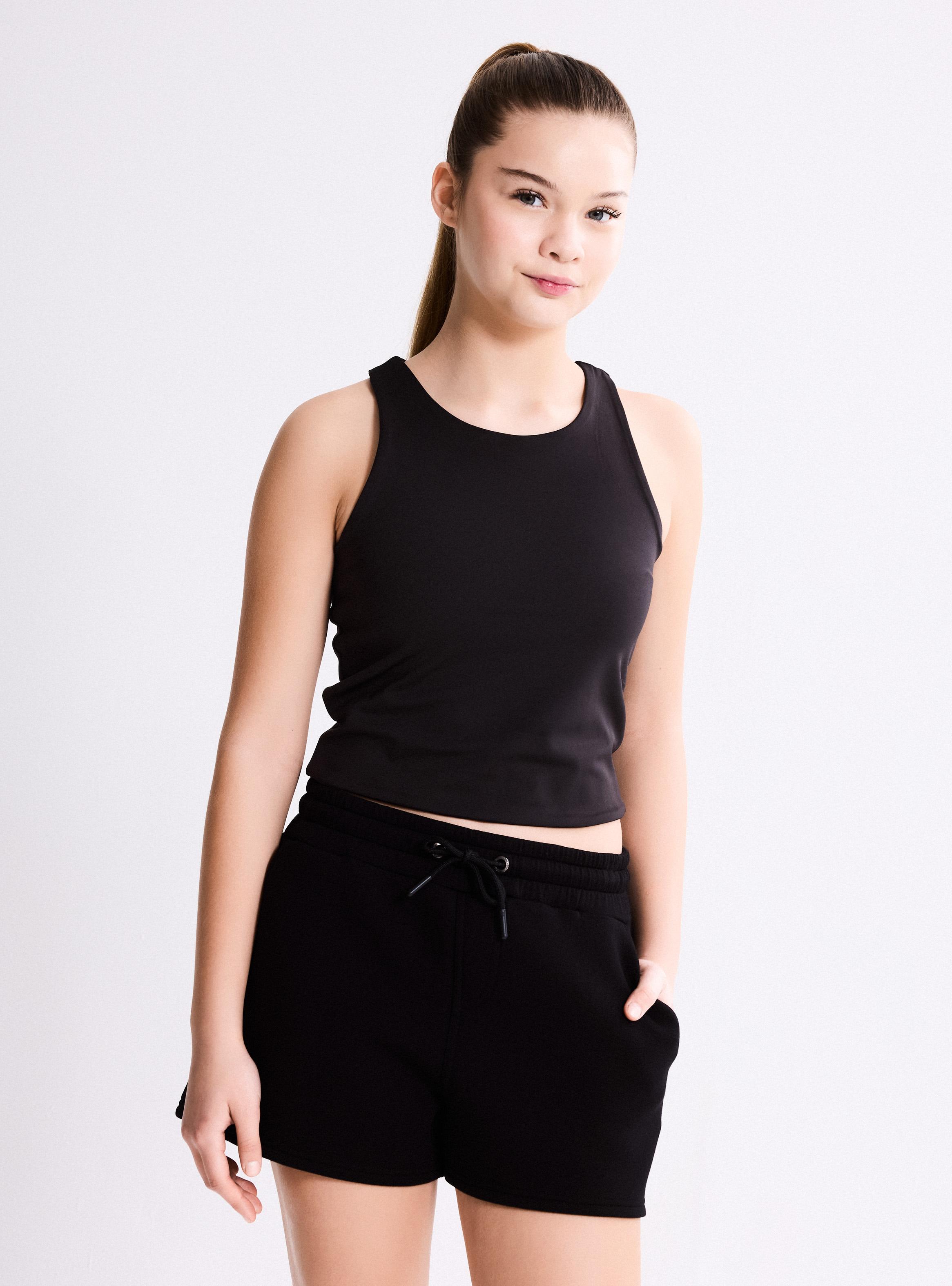 Polera Cropped de Entrenamiento-0