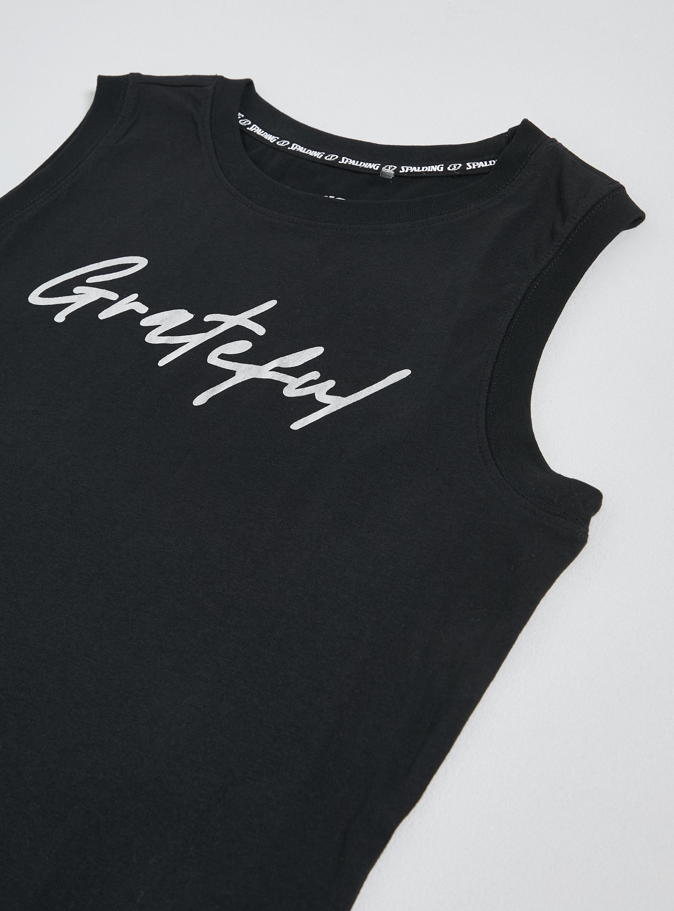 Polera sin Mangas con Estampado Grande-2