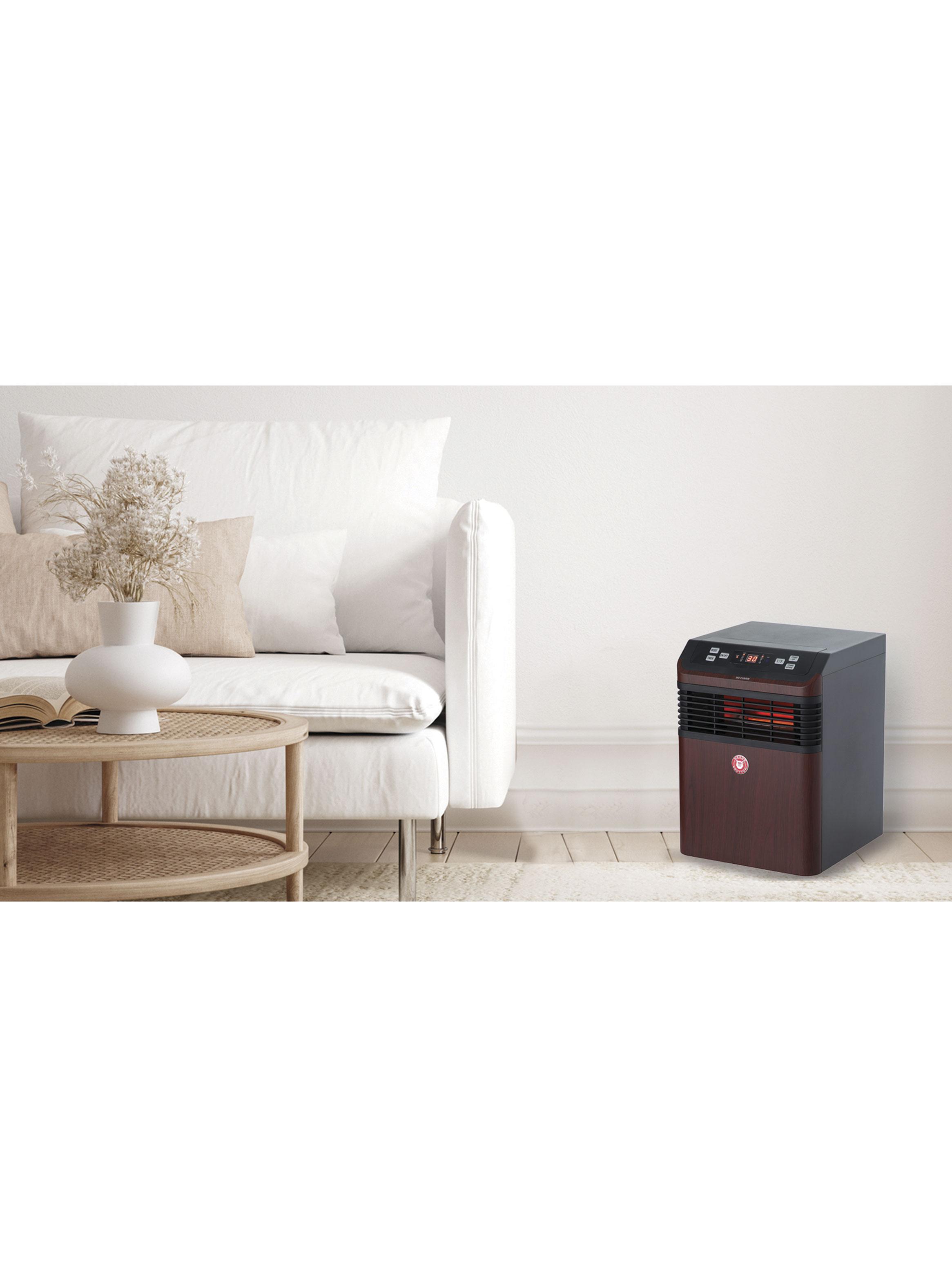 Calefactor Infrarrojo 1500W UT IRH S-1500 Marrón-7