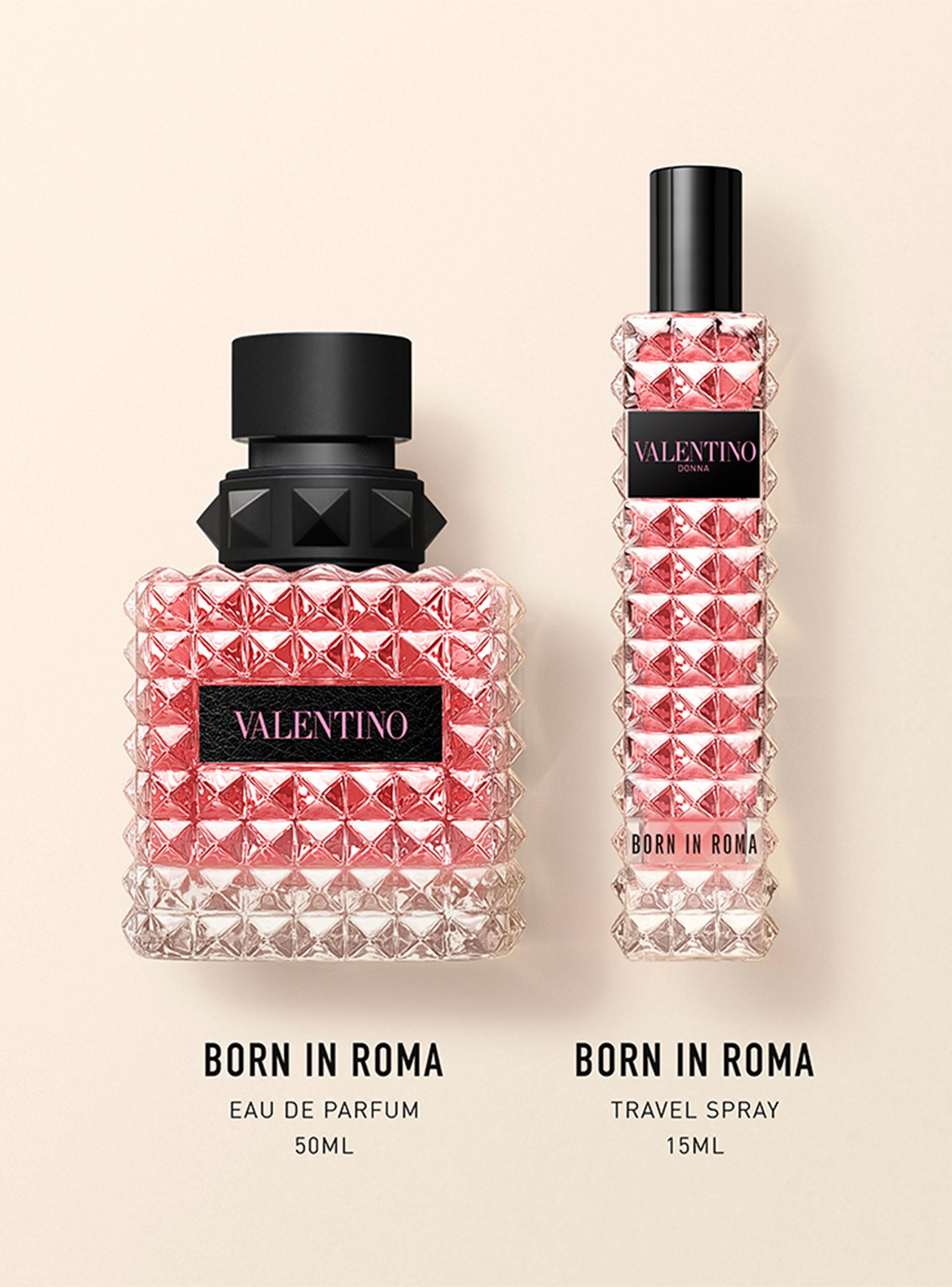 Set Perfume Born In Roma Donna Mujer 50 ml +15 ml Valentino-1