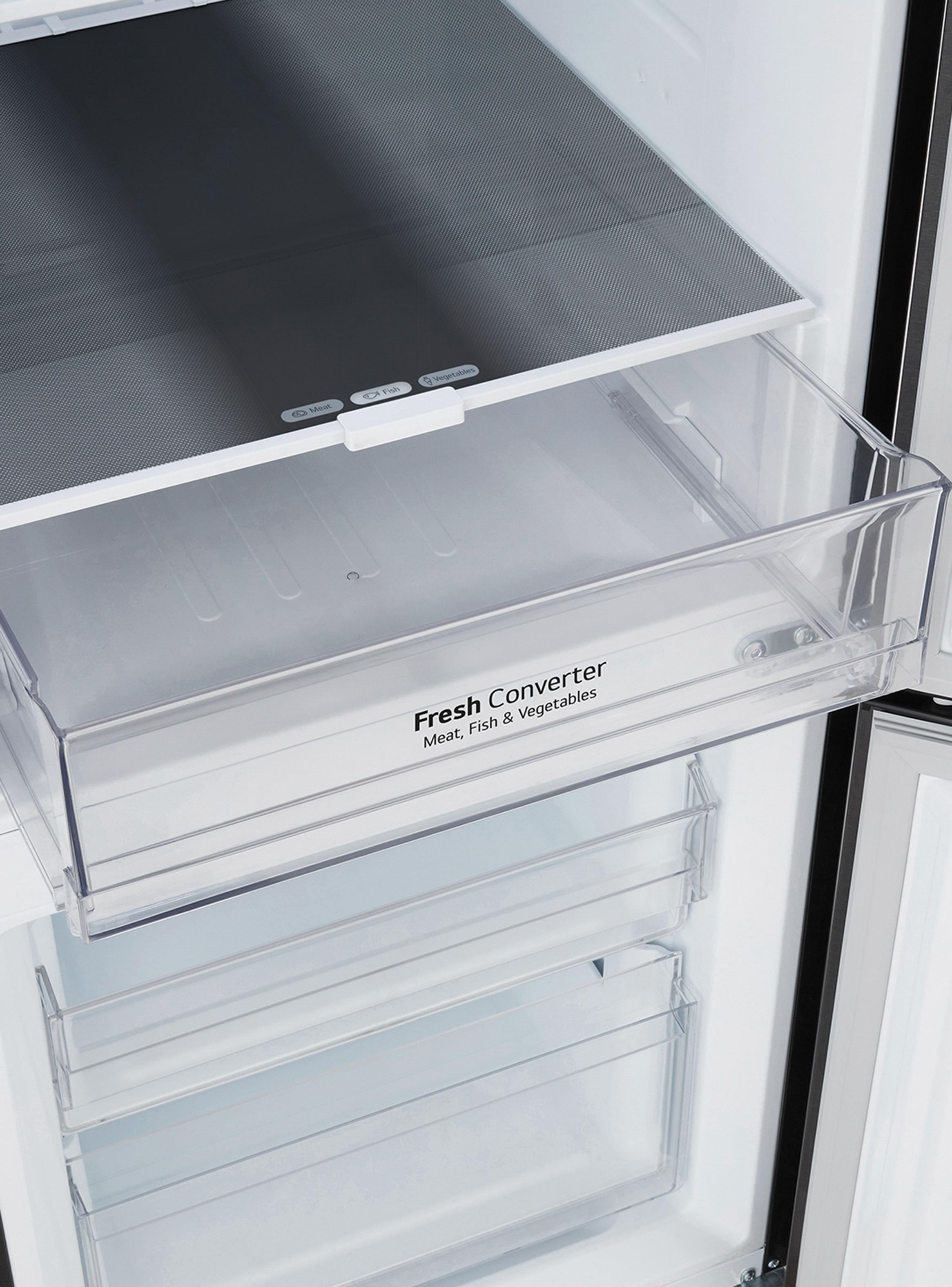 Refrigerador Bottom Frezeer No Frost 345 Litros GB34BPM Negro Esencial Matte-5